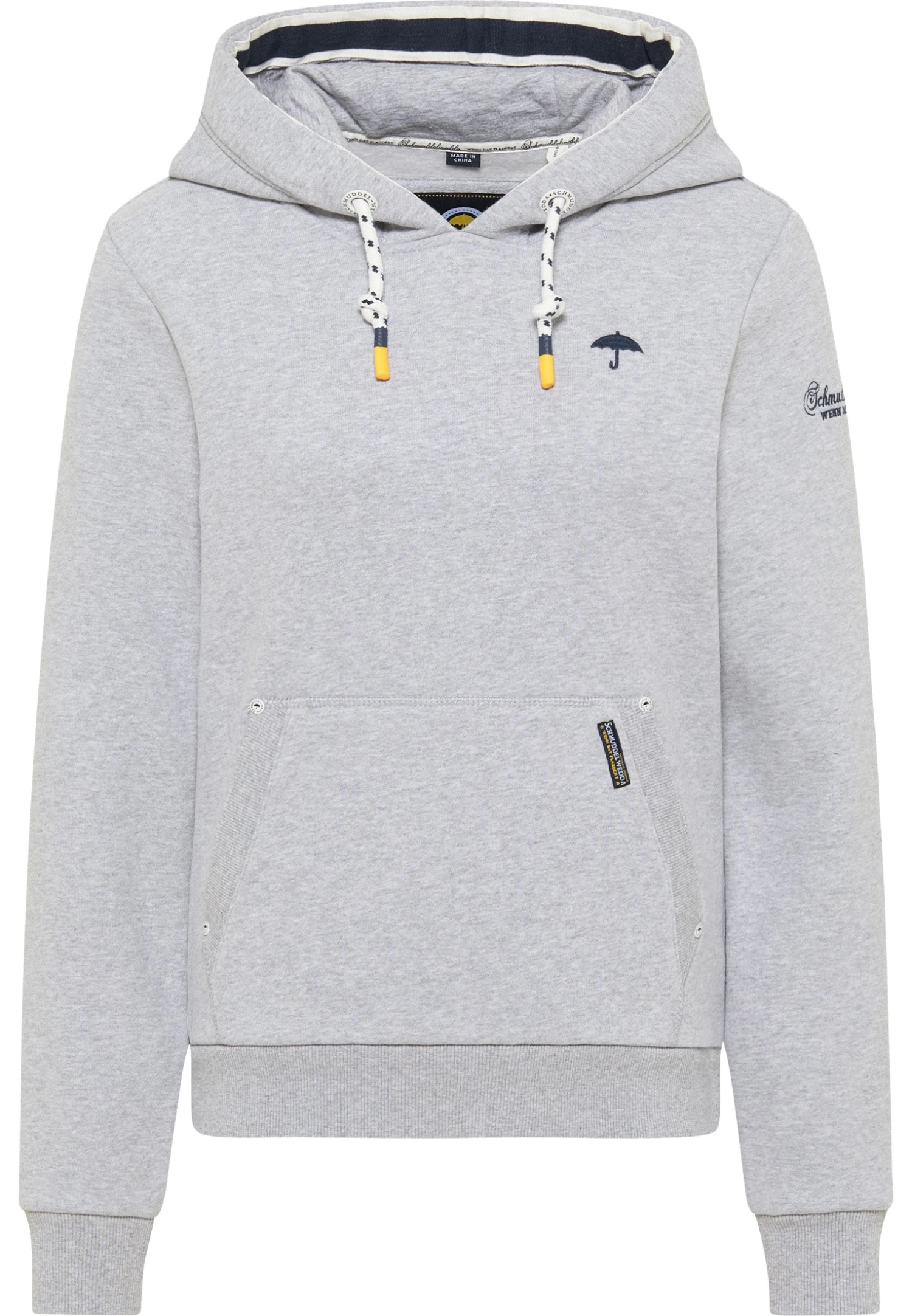 Schmuddelwedda Felpa Con CappuccioHellgrau Melange Donna Felpe WD221J04N-C13 5 Schmuddelwedda Felpa Con CappuccioHellgrau Melange Donna Felpe WD221J04N-C13 - immagine 5