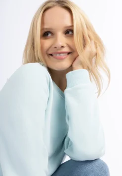 Schmuddelwedda FelpaBlue Mint Donna Felpe WD221J04Y-K16 -Schmuddelwedda 0199708988fd4031aadefac887f9f717 scaled