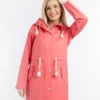 Schmuddelwedda ParkaKorallenpink Donna Cappotti WD221U0K5-J18