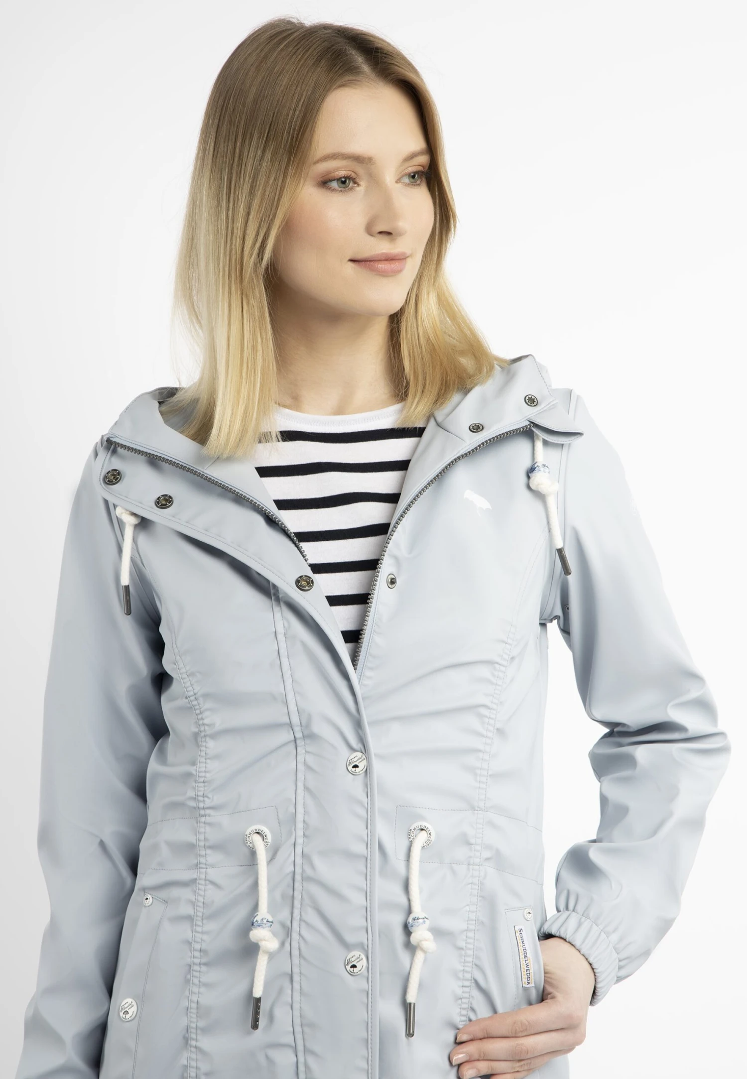 Schmuddelwedda ParkaHellblau Donna Giacche E Blazer WD221U0MR-K14 4 Schmuddelwedda ParkaHellblau Donna Giacche E Blazer WD221U0MR-K14 - immagine 4