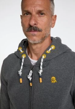 Schmuddelwedda Felpa Con ZipGrau Melange Uomo Maglieria E Felpe WD222S02H-C12 -Schmuddelwedda 05ccf7e53ce24b09b2b2419f961e9997