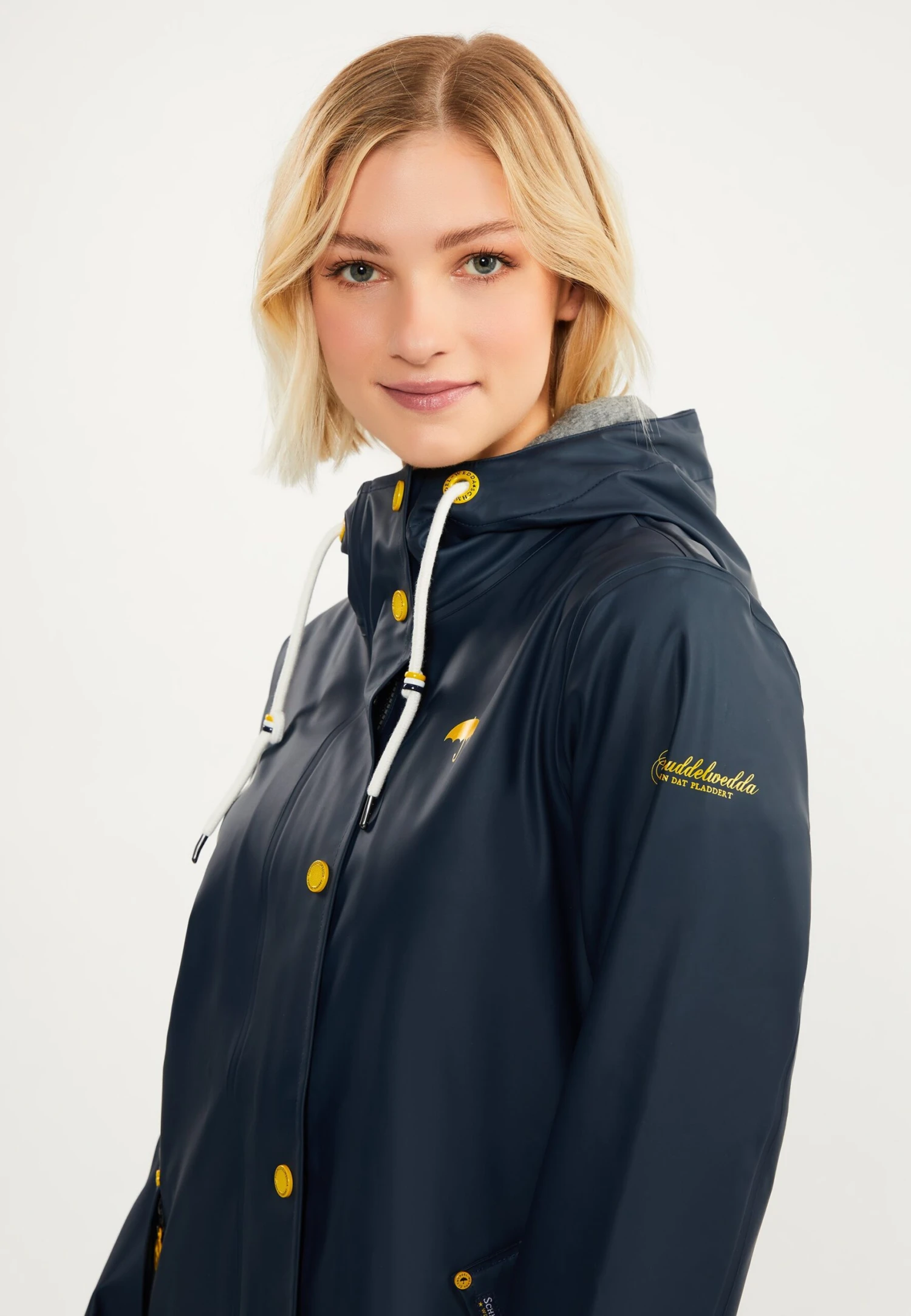 Schmuddelwedda IncusImpermeabileMarine Grau Melange Donna Giacche E Blazer WD221U0RN-K12 4 Schmuddelwedda IncusImpermeabileMarine Grau Melange Donna Giacche E Blazer WD221U0RN-K12 - immagine 4