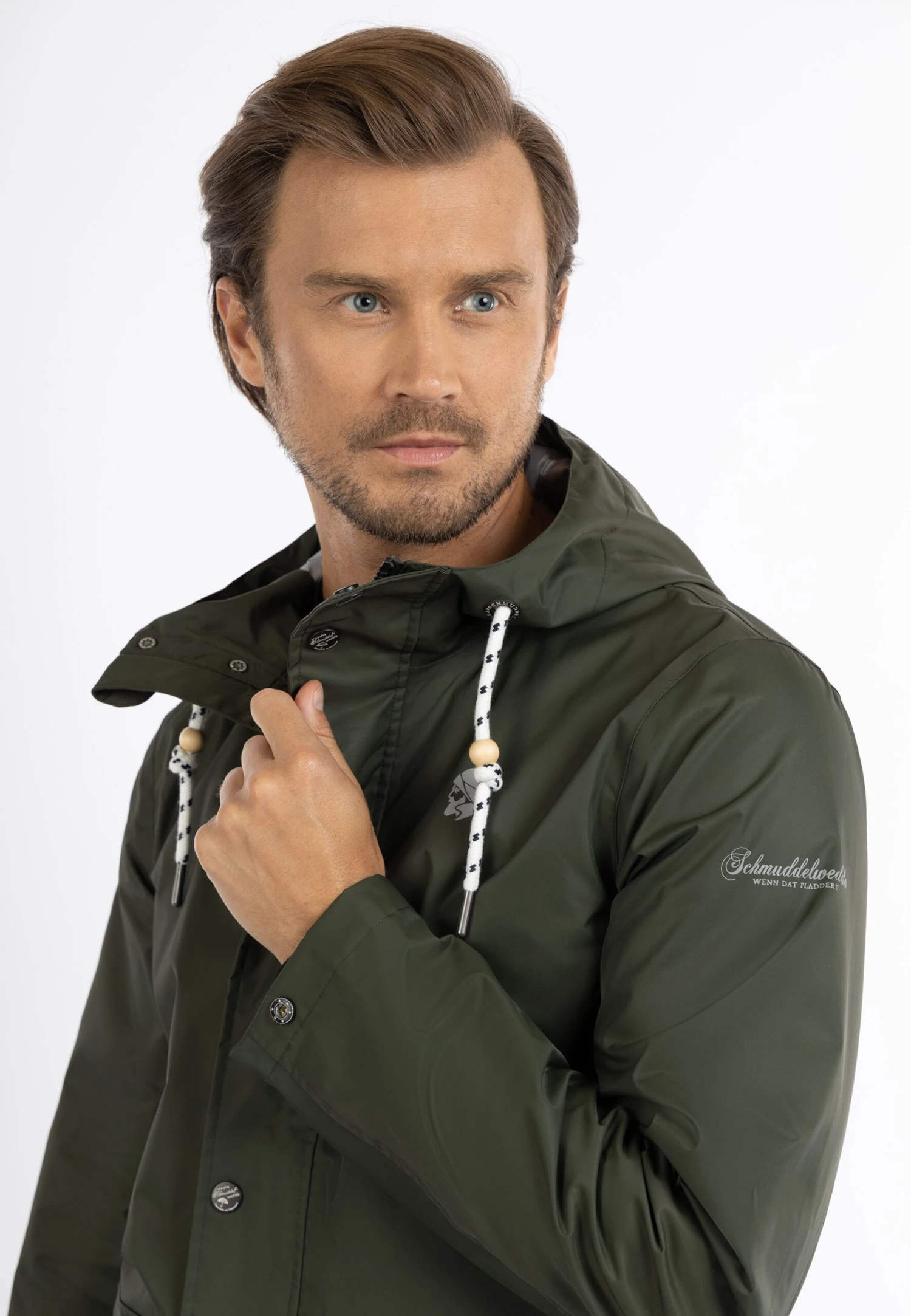 Schmuddelwedda ImpermeabileDunkeloliv Uomo Giacche WD222T0AE-M11 4 Schmuddelwedda ImpermeabileDunkeloliv Uomo Giacche WD222T0AE-M11 - immagine 4