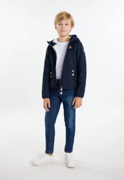 Schmuddelwedda KeytiGiacca InvernaleMarine Melange Bambini Abbigliamento Outwear WD224L008-K12