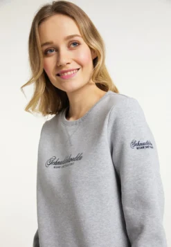 Schmuddelwedda FelpaHellgrau Melange Donna Felpe WD221J05D-C12 -Schmuddelwedda 0eb518af453c4348a183698e597367ee