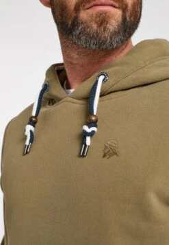 Schmuddelwedda Felpa Con CappuccioOliv Uomo Maglieria E Felpe WD222S02R-N11 -Schmuddelwedda 11c6555120e04edb96eb31af6af49b46