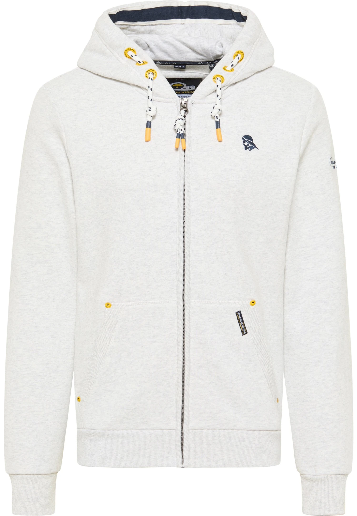 Schmuddelwedda Felpa Con ZipWollweiss Melange Uomo Maglieria E Felpe WD222S02H-A12 5 Schmuddelwedda Felpa Con ZipWollweiss Melange Uomo Maglieria E Felpe WD222S02H-A12 - immagine 5