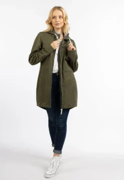 Schmuddelwedda Funktions FraullyParkaMilitäroliv Donna Cappotti WD221U0QL-N11