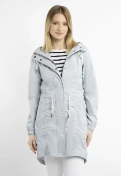 Schmuddelwedda ParkaHellblau Donna Giacche E Blazer WD221U0MR-K14