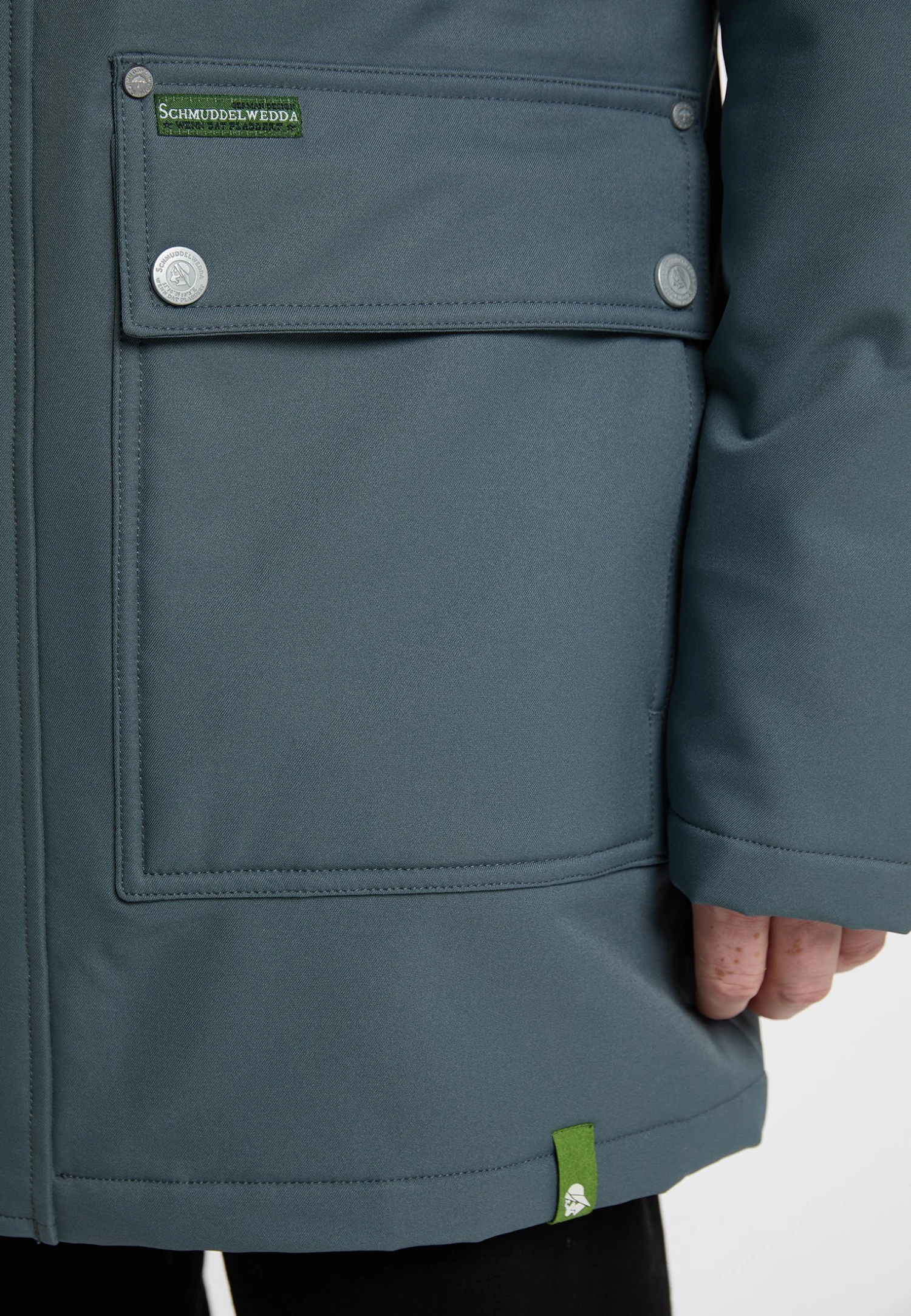 Schmuddelwedda Cappotto Invernale - Blaugrau 4 Schmuddelwedda Cappotto Invernale - Blaugrau - immagine 4