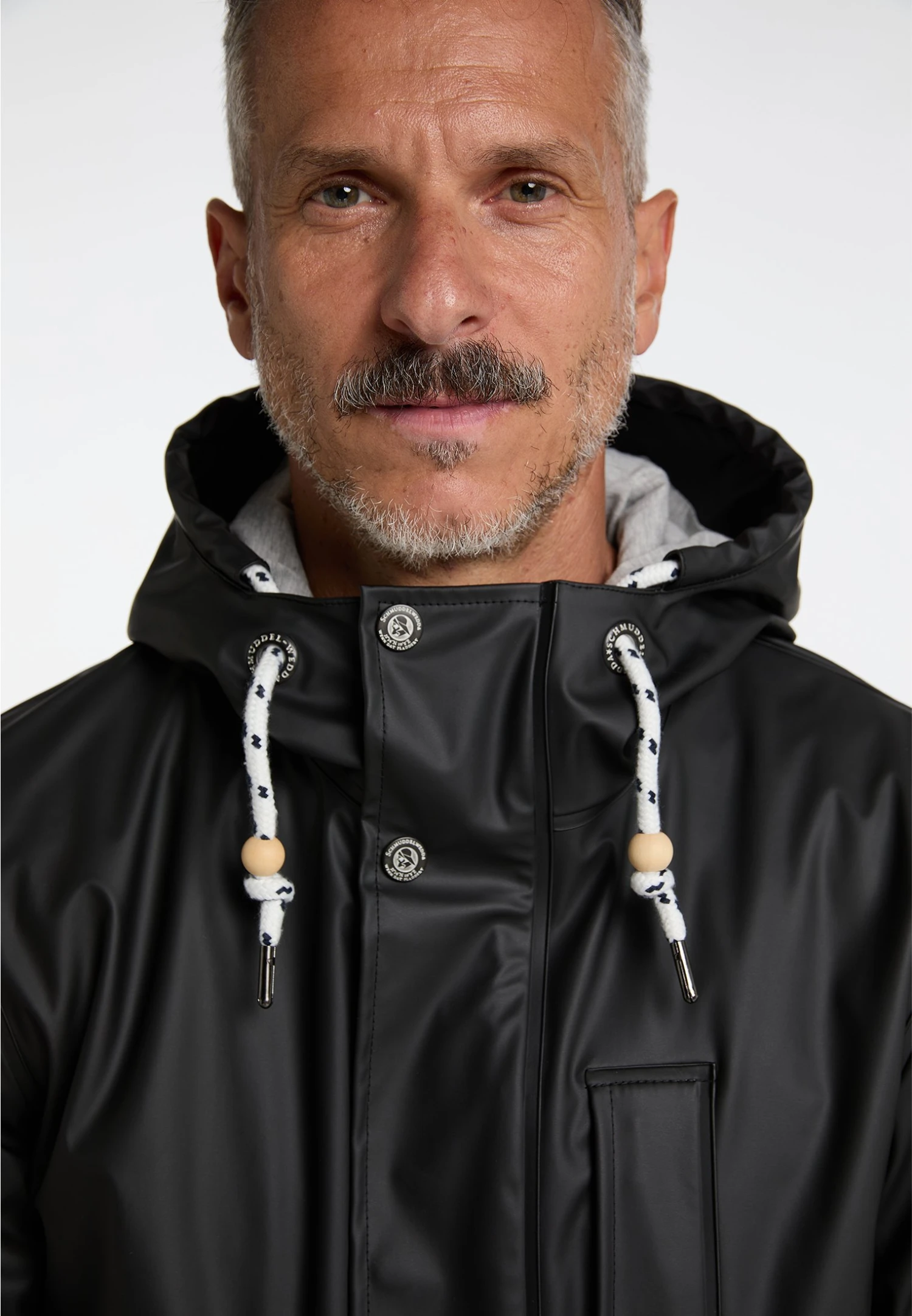 Schmuddelwedda Bridgeport - Parka - Schwarz 4 Schmuddelwedda Bridgeport - Parka - Schwarz - immagine 4