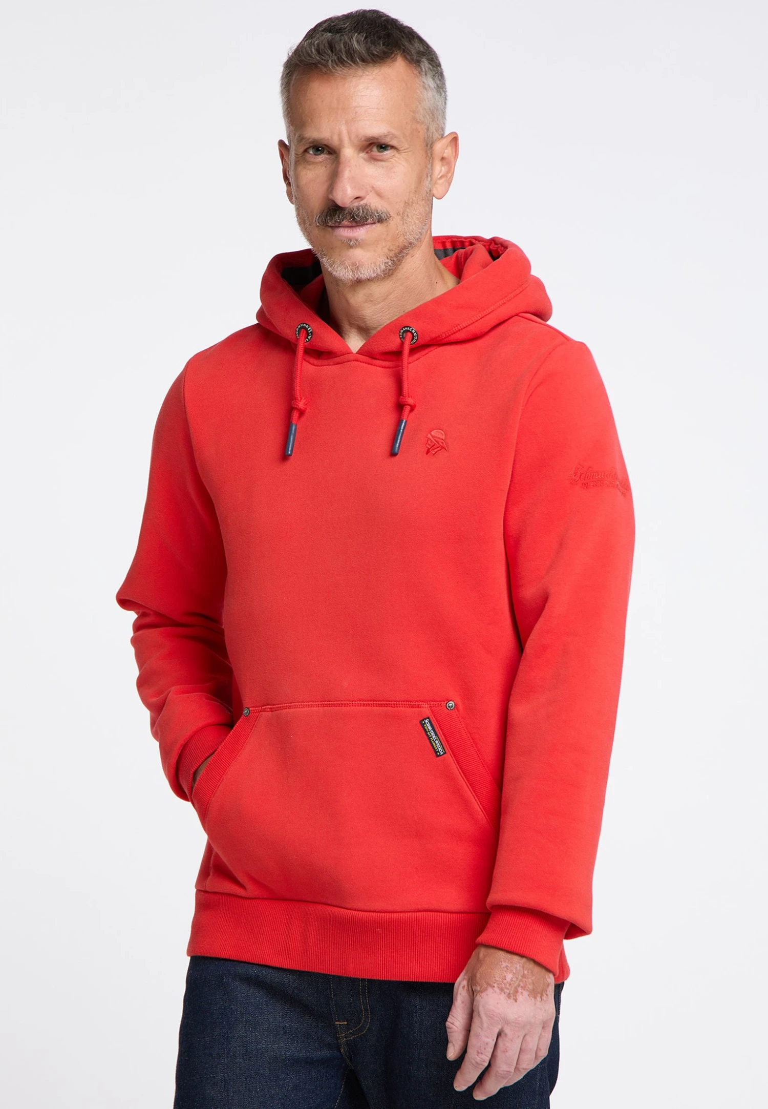 Schmuddelwedda Felpa Con CappuccioRot Uomo Maglieria E Felpe WD222S02R-G11 1 Schmuddelwedda Felpa Con CappuccioRot Uomo Maglieria E Felpe WD222S02R-G11