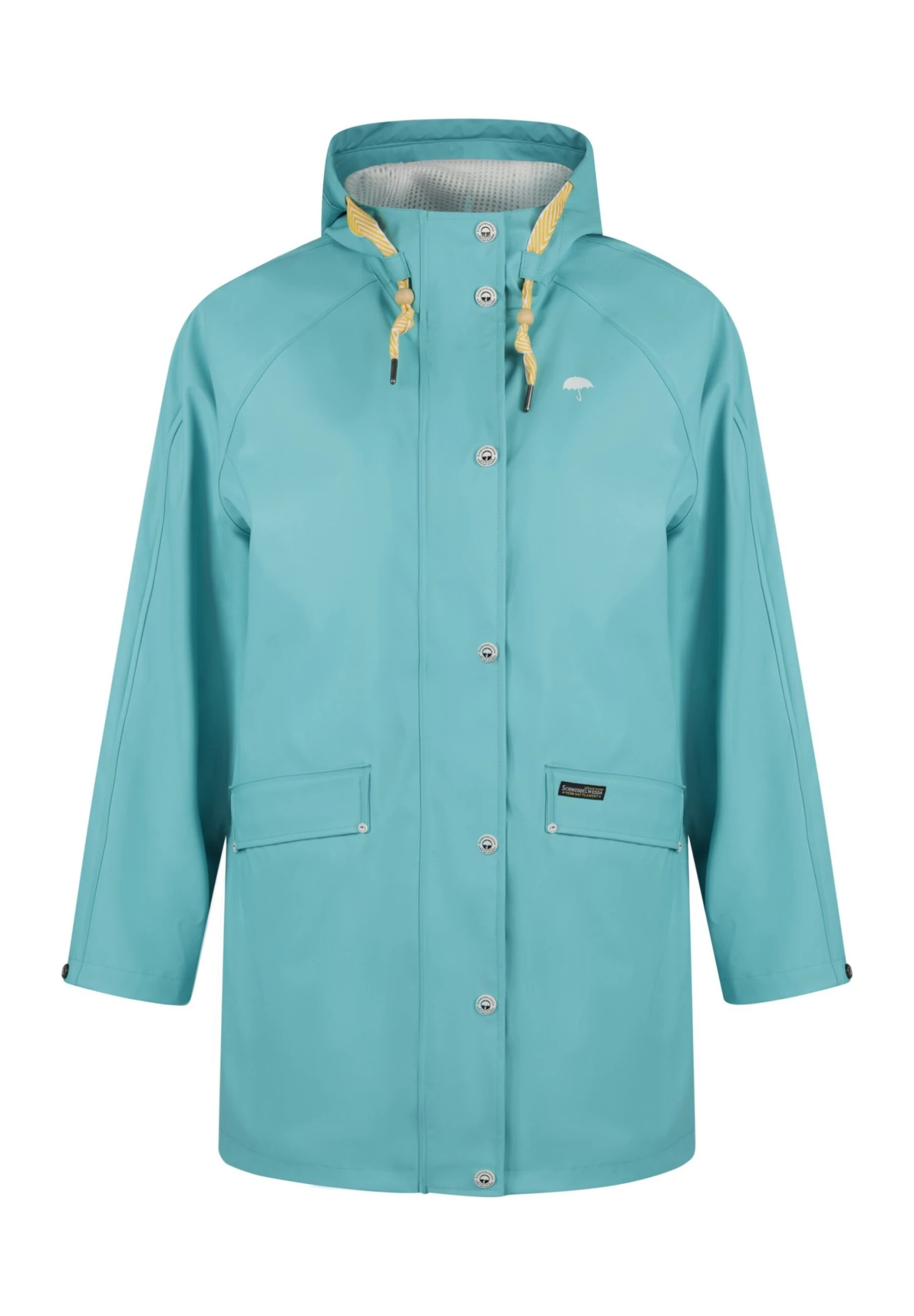 Schmuddelwedda Incus - Parka - Aqua 5 Schmuddelwedda Incus - Parka - Aqua - immagine 5