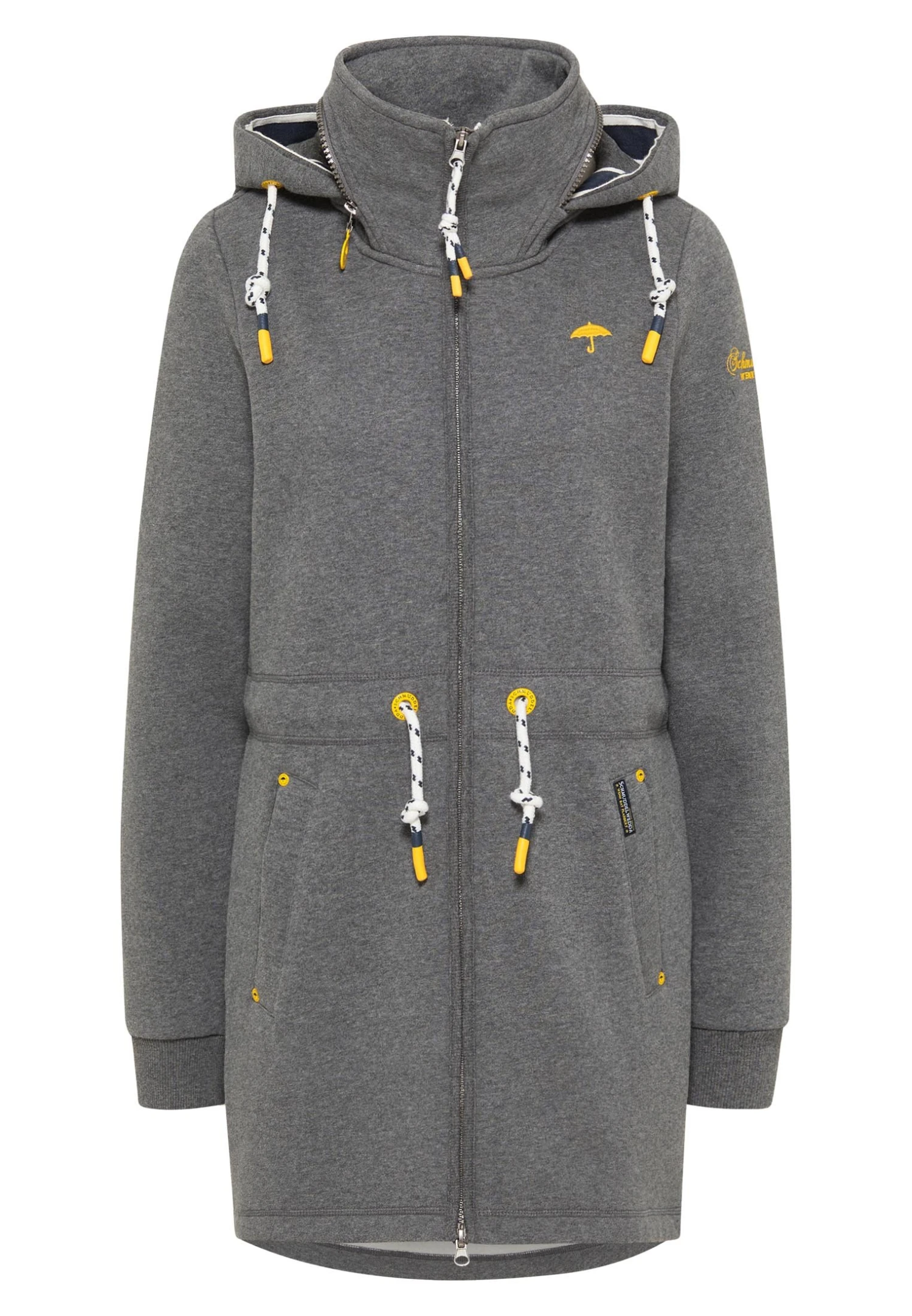 Schmuddelwedda ParkaGrau Melange Donna Cappotti WD221U0ID-C12 5 Schmuddelwedda ParkaGrau Melange Donna Cappotti WD221U0ID-C12 - immagine 5