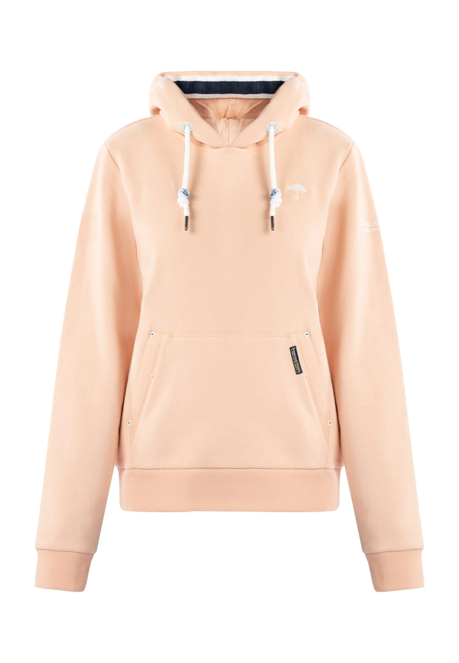 Schmuddelwedda Felpa Con CappuccioPastellpfirsich Donna Felpe WD221J04N-H11 5 Schmuddelwedda Felpa Con CappuccioPastellpfirsich Donna Felpe WD221J04N-H11 - immagine 5