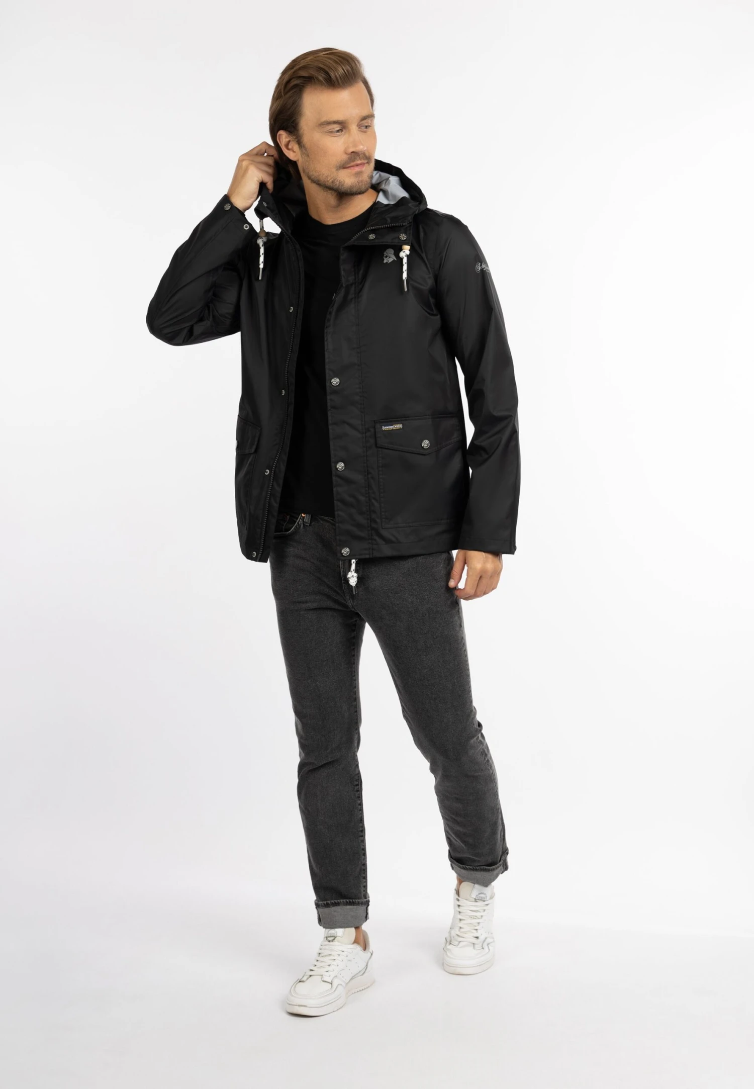 Schmuddelwedda ImpermeabileSchwarz Uomo Giacche WD222T0AE-Q11 2 Schmuddelwedda ImpermeabileSchwarz Uomo Giacche WD222T0AE-Q11 - immagine 2