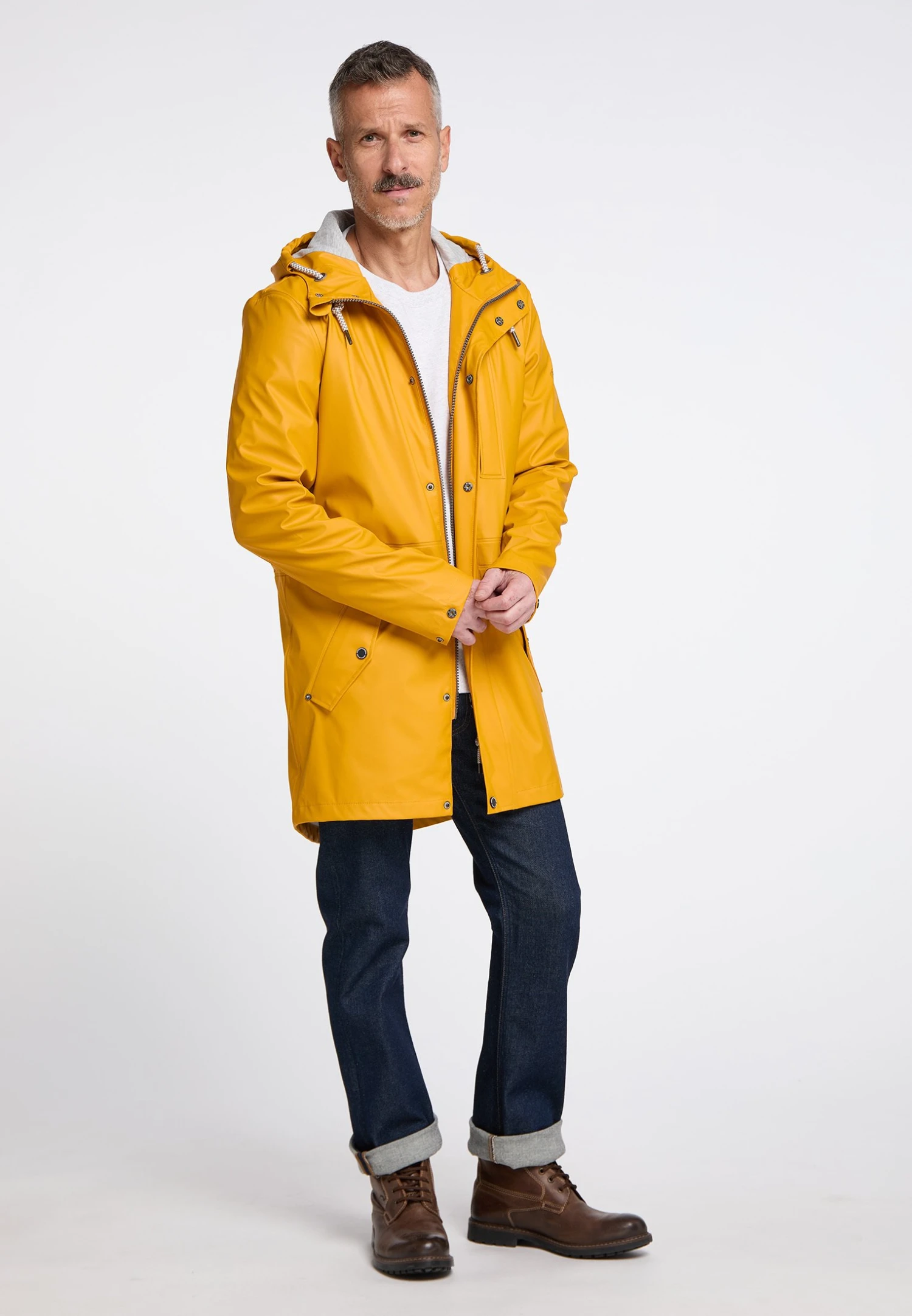 Schmuddelwedda Bridgeport - Parka - Senf 2 Schmuddelwedda Bridgeport - Parka - Senf - immagine 2
