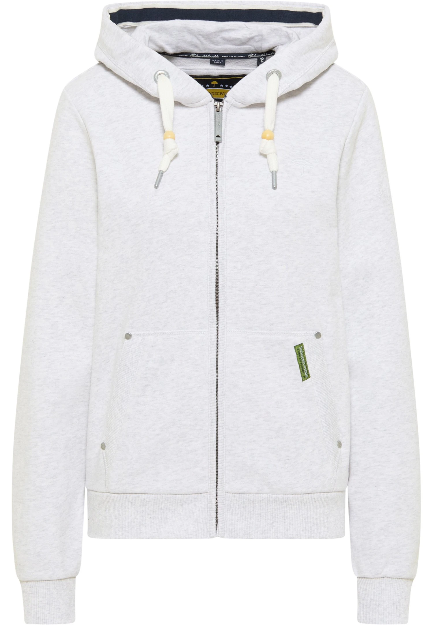 Schmuddelwedda Felpa Con ZipWollweiss Melange Donna Felpe WD221J086-A11 5 Schmuddelwedda Felpa Con ZipWollweiss Melange Donna Felpe WD221J086-A11 - immagine 5