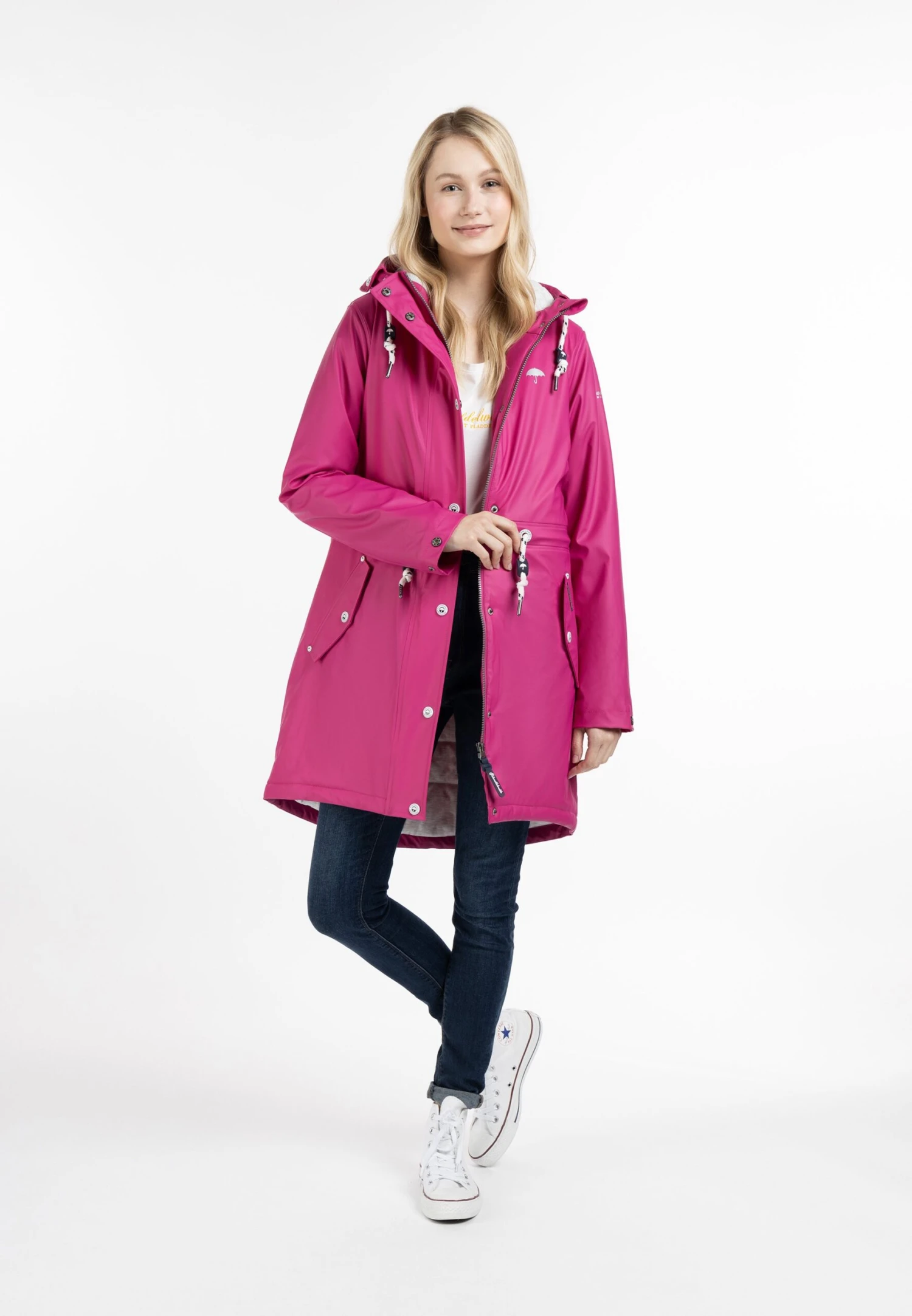 Schmuddelwedda Regenmantel Mit Wattierung StormcloudCappotto InvernaleFuchsiapink Donna Giacche E Blazer WD221U0OX-J12 2 Schmuddelwedda Regenmantel Mit Wattierung StormcloudCappotto InvernaleFuchsiapink Donna Giacche E Blazer WD221U0OX-J12 - immagine 2