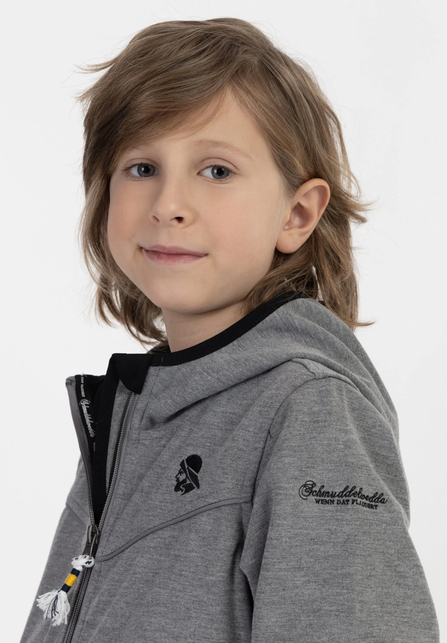 Schmuddelwedda Giacca OutdoorGrau Melange Bambini Abbigliamento Outwear WD224L005-C11 4 Schmuddelwedda Giacca OutdoorGrau Melange Bambini Abbigliamento Outwear WD224L005-C11 - immagine 4