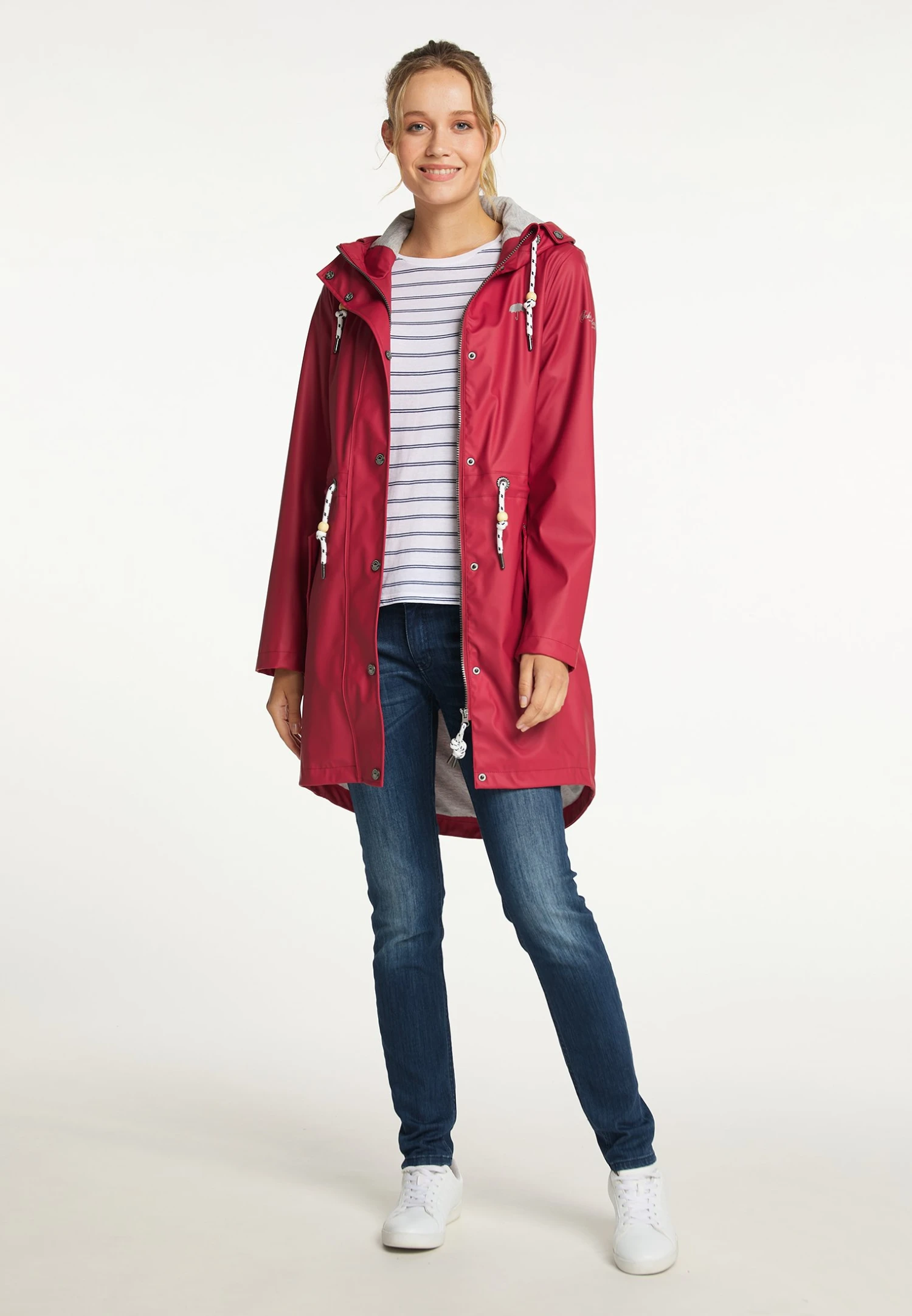 Schmuddelwedda BridgeportParkaRot Donna Giacche E Blazer WD221U0P9-G11 2 Schmuddelwedda BridgeportParkaRot Donna Giacche E Blazer WD221U0P9-G11 - immagine 2