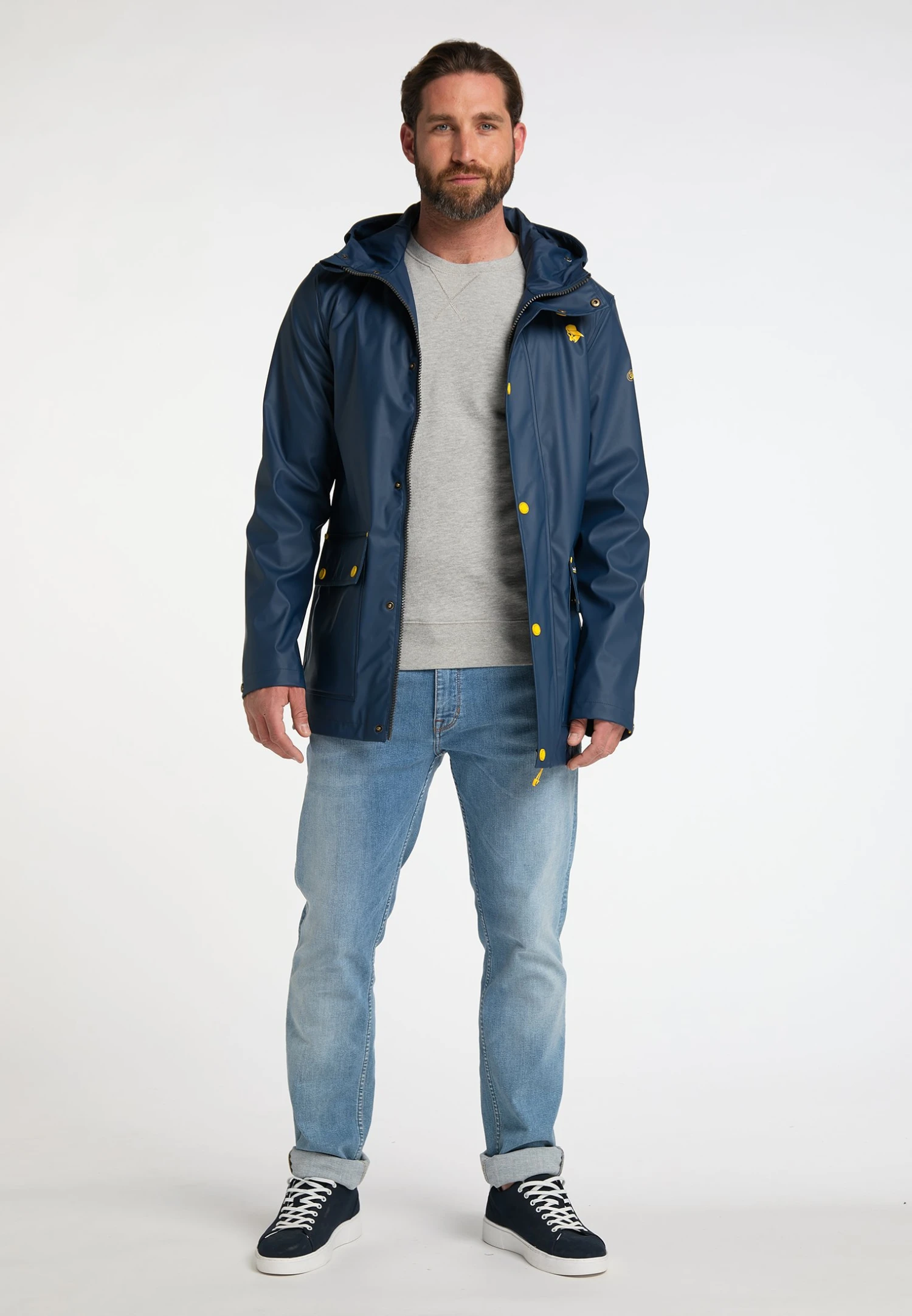 Schmuddelwedda Incus - Parka - Dunkelblau 2 Schmuddelwedda Incus - Parka - Dunkelblau - immagine 2