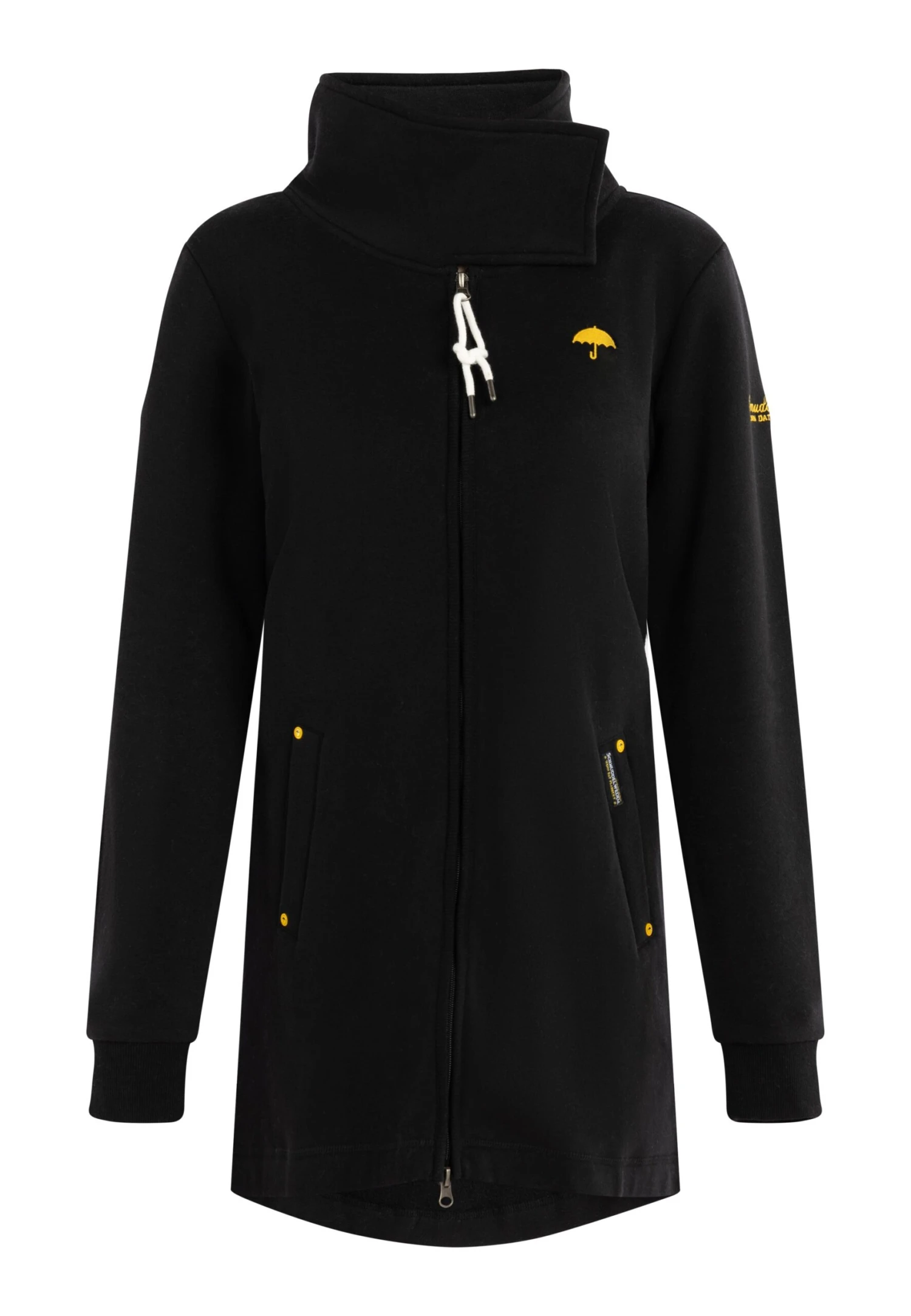 Schmuddelwedda Felpa Con ZipSchwarz Donna Felpe WD221J08B-Q11 5 Schmuddelwedda Felpa Con ZipSchwarz Donna Felpe WD221J08B-Q11 - immagine 5