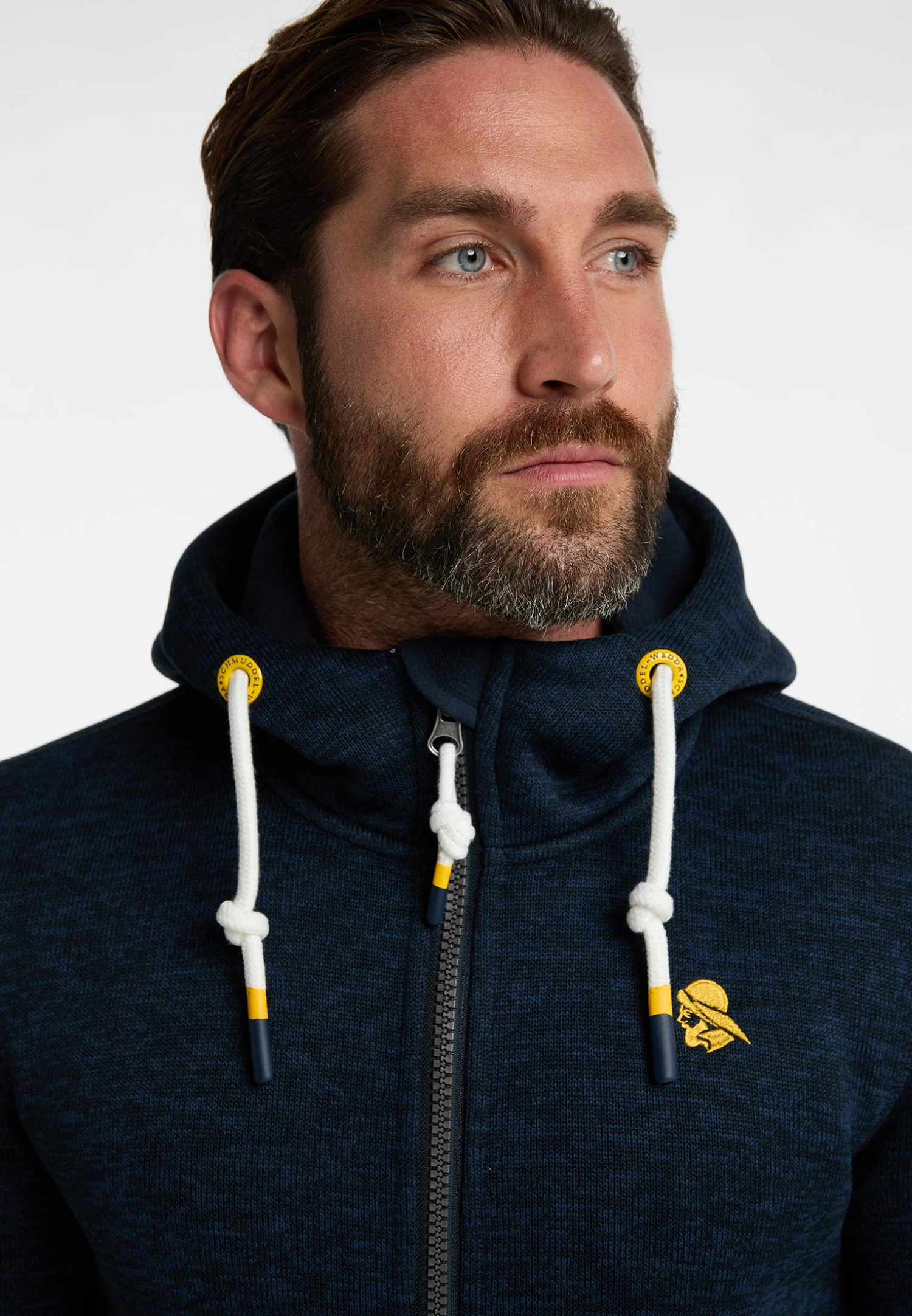 Schmuddelwedda PhilonCardiganMarine Melange Uomo Maglieria WD222Q00V-K11 4 Schmuddelwedda PhilonCardiganMarine Melange Uomo Maglieria WD222Q00V-K11 - immagine 4