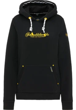 Schmuddelwedda Felpa Con CappuccioSchwarz Donna Felpe WD221J03F-Q11 -Schmuddelwedda 33f911423e354e04bb8a50da1685b980