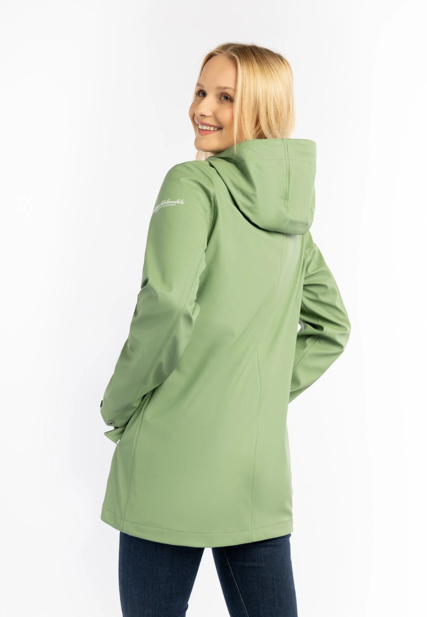 Schmuddelwedda RegenImpermeabileJadegrün Donna Cappotti WD221U0K4-M13 3 Schmuddelwedda RegenImpermeabileJadegrün Donna Cappotti WD221U0K4-M13 - immagine 3
