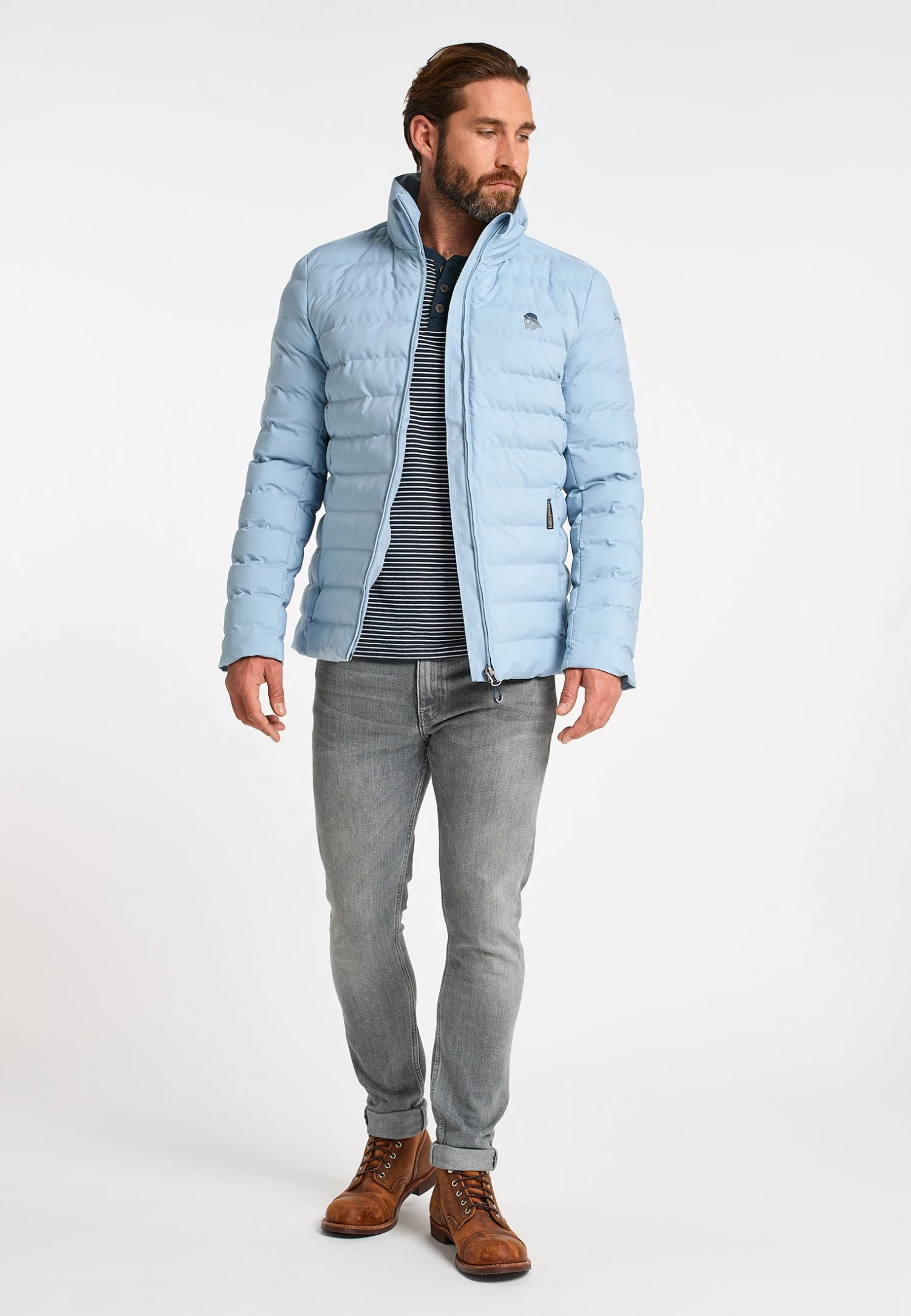 Schmuddelwedda Penninsula - Giacca Invernale - Hellblau 2 Schmuddelwedda Penninsula - Giacca Invernale - Hellblau - immagine 2