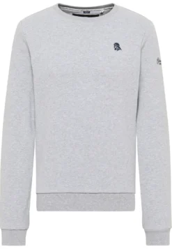 Schmuddelwedda FelpaHellgrau Melange Uomo Maglieria E Felpe WD222S02Z-C12 -Schmuddelwedda 429f2e302b6d4858bf72afa051065349