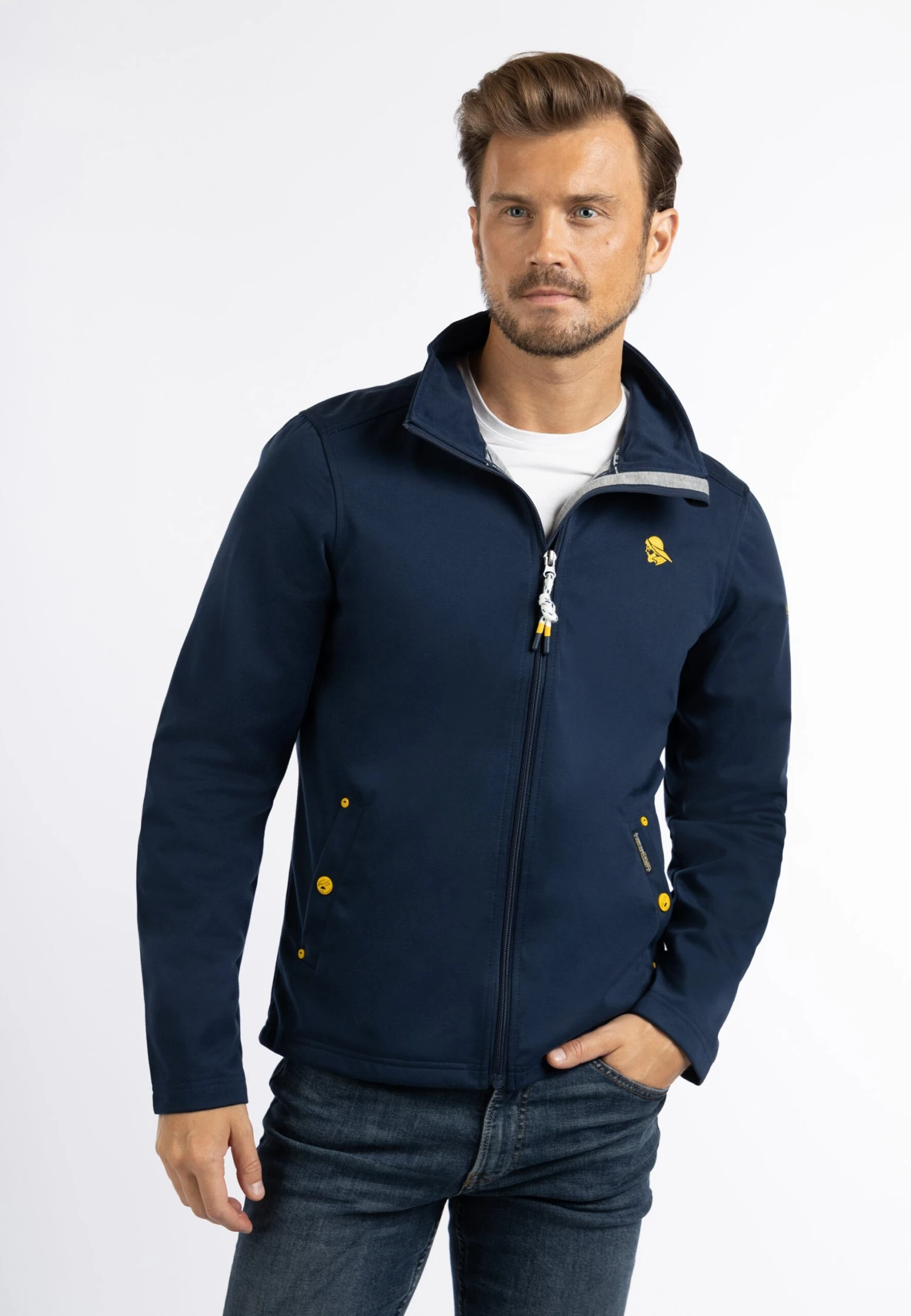 Schmuddelwedda Funktions Kawai - Giacca Da Mezza Stagione - Marine 1 Schmuddelwedda Funktions Kawai - Giacca Da Mezza Stagione - Marine