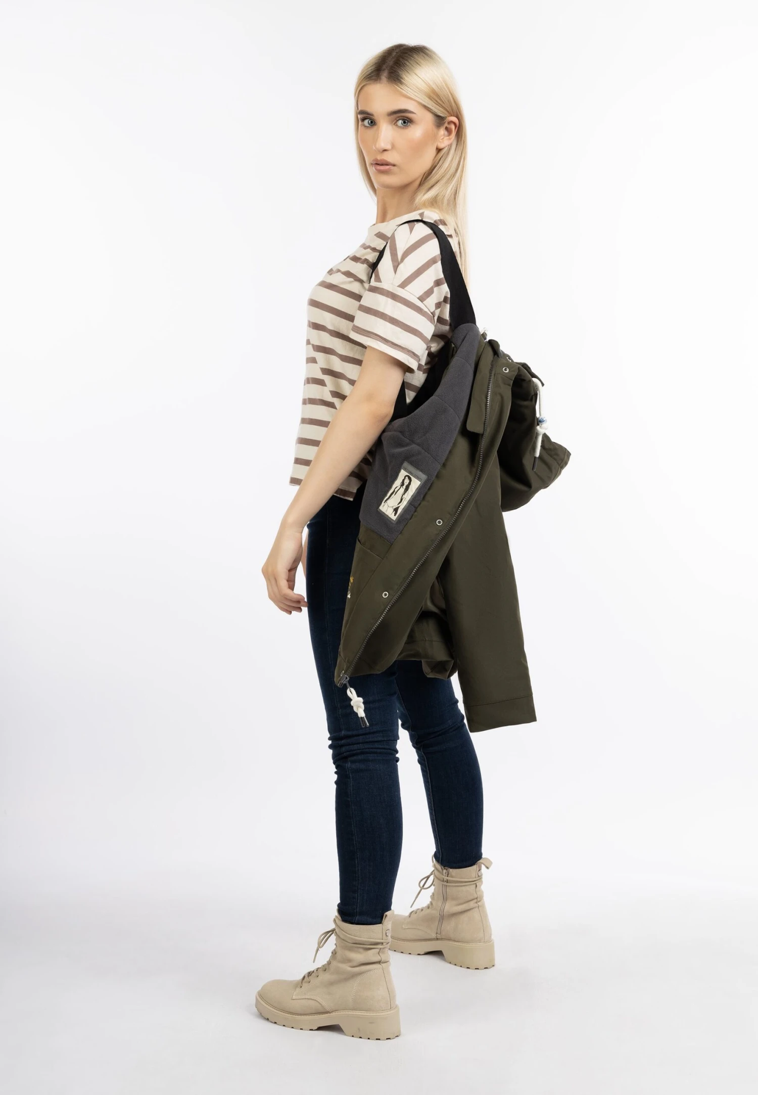 Schmuddelwedda Cappotto InvernaleDunkeloliv Donna Cappotti WD221U0OT-M11 6 Schmuddelwedda Cappotto InvernaleDunkeloliv Donna Cappotti WD221U0OT-M11 - immagine 6