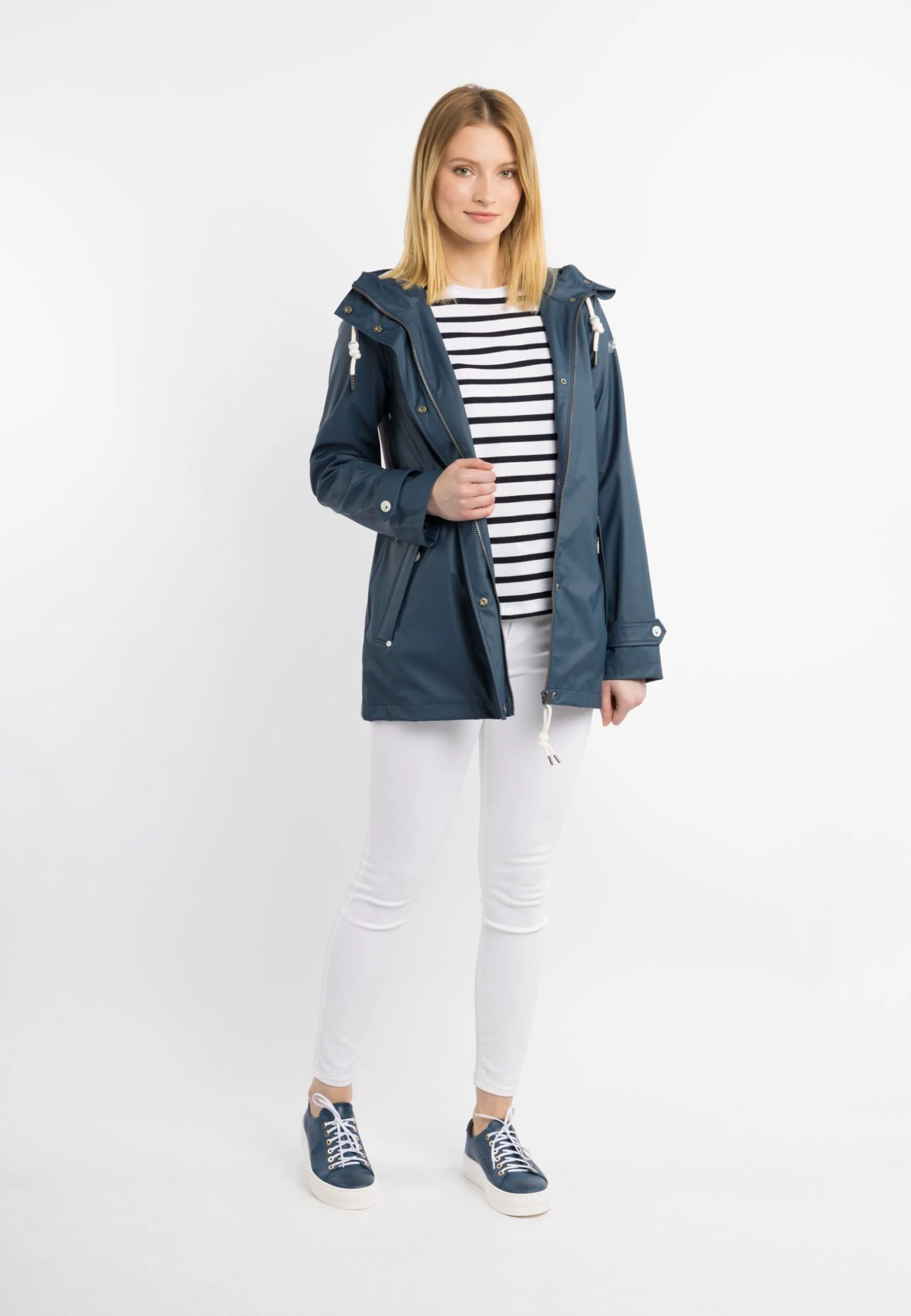 Schmuddelwedda IncusImpermeabileRauchmarine Donna Giacche E Blazer WD221U0RN-C12 2 Schmuddelwedda IncusImpermeabileRauchmarine Donna Giacche E Blazer WD221U0RN-C12 - immagine 2