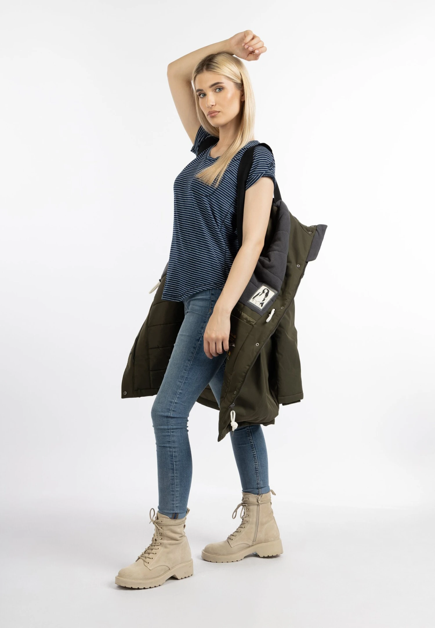 Schmuddelwedda Cappotto InvernaleDunkeloliv Donna Cappotti WD221U0OS-M11 5 Schmuddelwedda Cappotto InvernaleDunkeloliv Donna Cappotti WD221U0OS-M11 - immagine 5