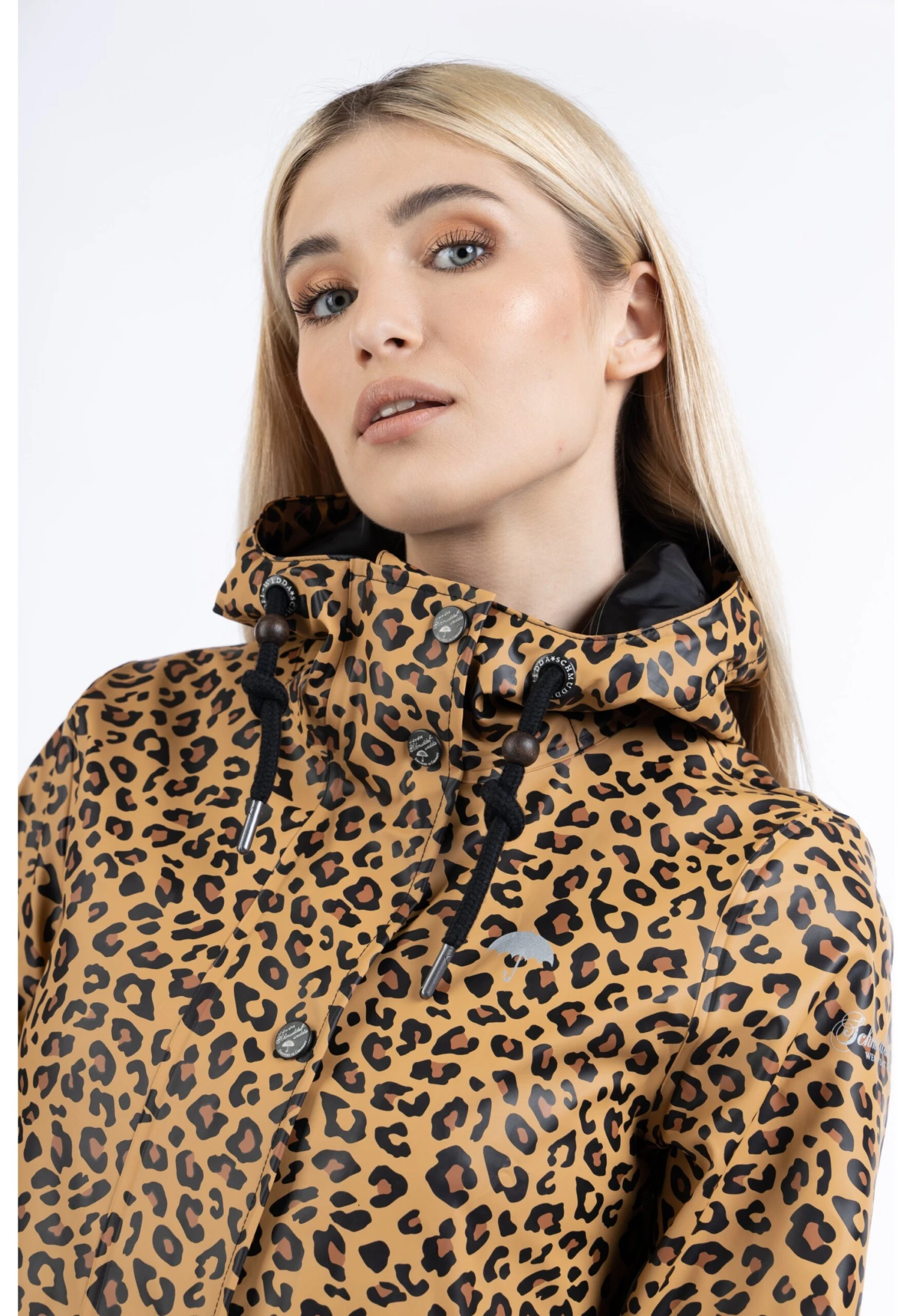 Schmuddelwedda Mit Leo-Print BridgeportGiacca OutdoorSchwarz Beige Leo Donna Giacche E Blazer WD221G05E-B11 4 Schmuddelwedda Mit Leo-Print BridgeportGiacca OutdoorSchwarz Beige Leo Donna Giacche E Blazer WD221G05E-B11 - immagine 4