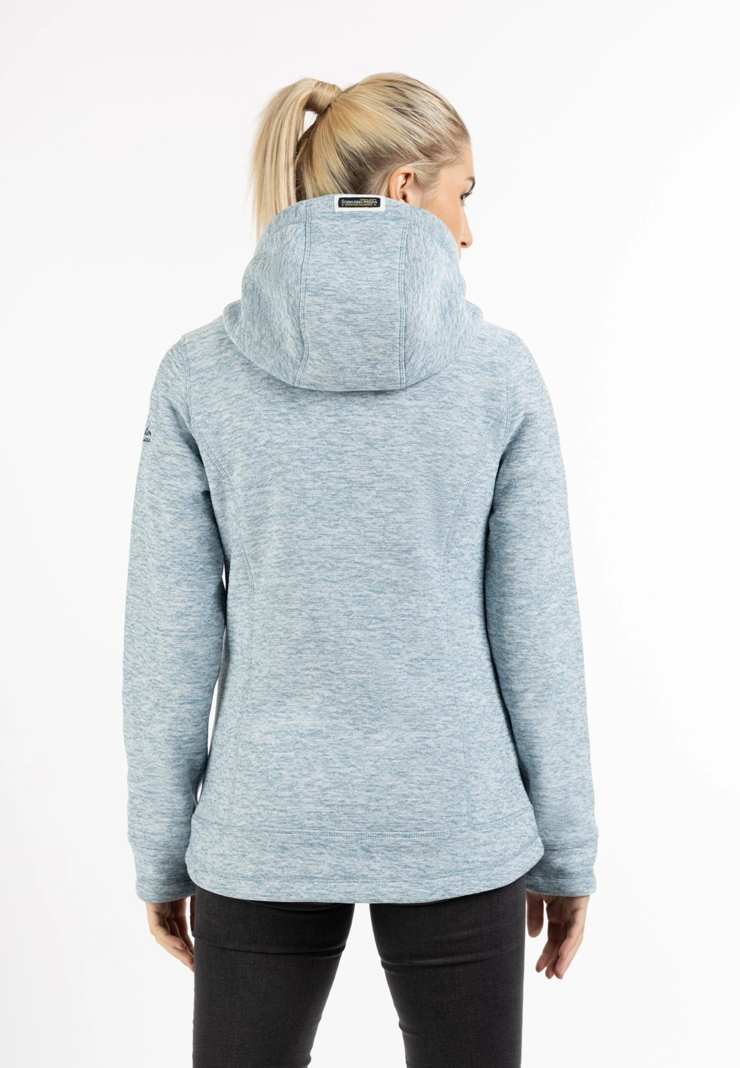 Schmuddelwedda FraullyGiacca In PileHellblau Melange Donna Felpe WD221G058-K11 3 Schmuddelwedda FraullyGiacca In PileHellblau Melange Donna Felpe WD221G058-K11 - immagine 3