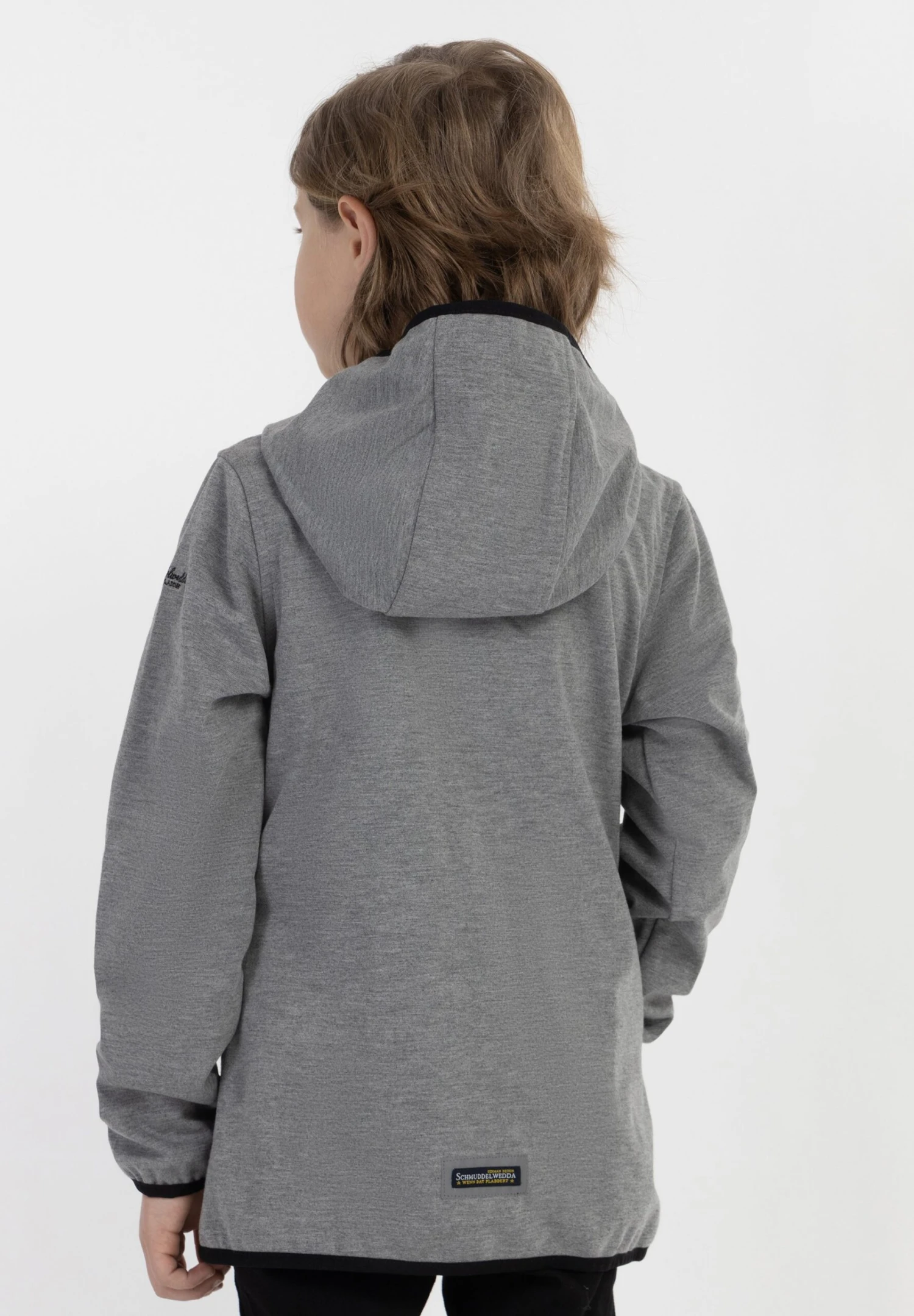 Schmuddelwedda Giacca OutdoorGrau Melange Bambini Abbigliamento Outwear WD224L005-C11 3 Schmuddelwedda Giacca OutdoorGrau Melange Bambini Abbigliamento Outwear WD224L005-C11 - immagine 3