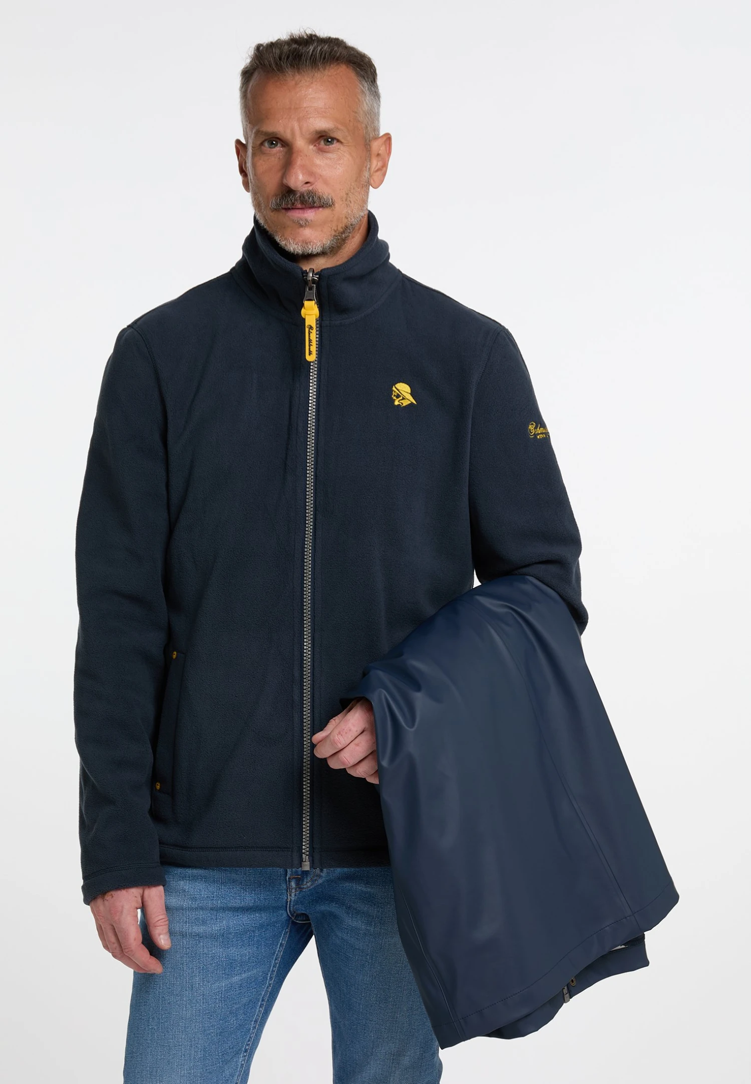 Schmuddelwedda AcalmarParkaMarine Uomo Giacche WD222T09T-K11 4 Schmuddelwedda AcalmarParkaMarine Uomo Giacche WD222T09T-K11 - immagine 4