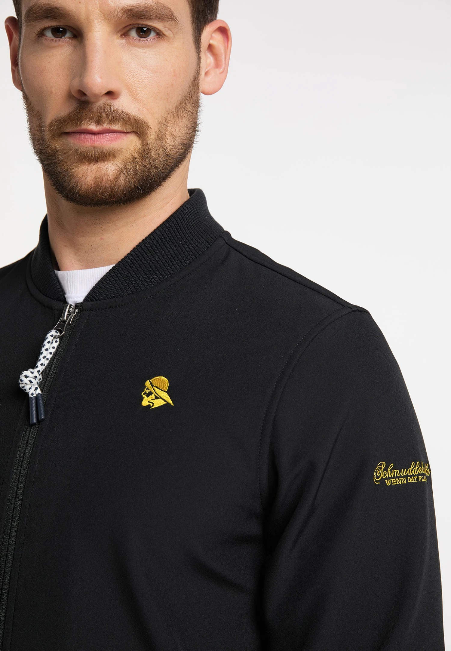 Schmuddelwedda Giubbotto Bomber - Schwarz 4 Schmuddelwedda Giubbotto Bomber - Schwarz - immagine 4