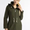 Schmuddelwedda ParkaDunkeloliv Donna Cappotti WD221U0J3-M12