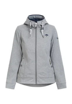 Schmuddelwedda KiannaFelpa Con ZipGrau Melange Marine Donna Felpe WD221J08D-C12 -Schmuddelwedda 59a6d77511964fd7a535d9bf23abb13d scaled