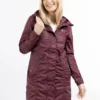 Schmuddelwedda RegenParkaRed Wine Donna Cappotti WD221U0OJ-G13