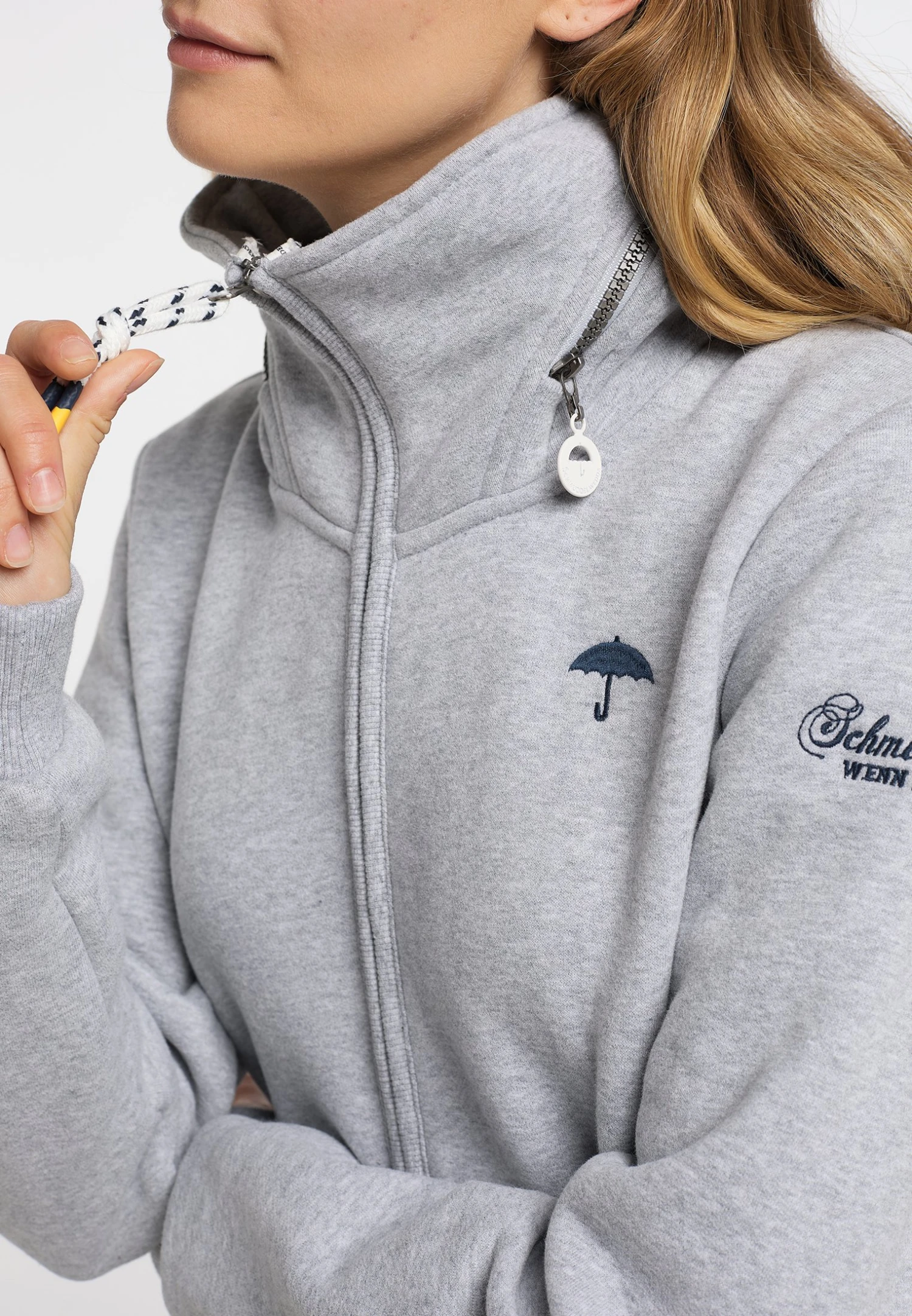 Schmuddelwedda ParkaHellgrau Melange Donna Cappotti WD221U0ID-C13 4 Schmuddelwedda ParkaHellgrau Melange Donna Cappotti WD221U0ID-C13 - immagine 4