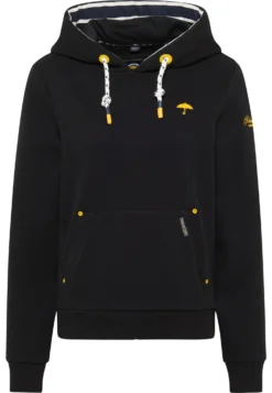 Schmuddelwedda Felpa Con CappuccioSchwarz Donna Felpe WD221J04N-Q11 -Schmuddelwedda 5b423754d158453785b81213b180ff83