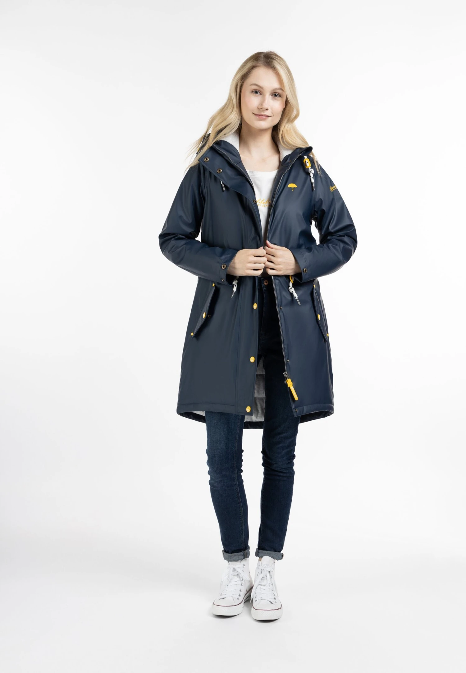 Schmuddelwedda Regenmantel Mit Wattierung StormcloudCappotto InvernaleMarine Donna Giacche E Blazer WD221U0OX-K11 2 Schmuddelwedda Regenmantel Mit Wattierung StormcloudCappotto InvernaleMarine Donna Giacche E Blazer WD221U0OX-K11 - immagine 2