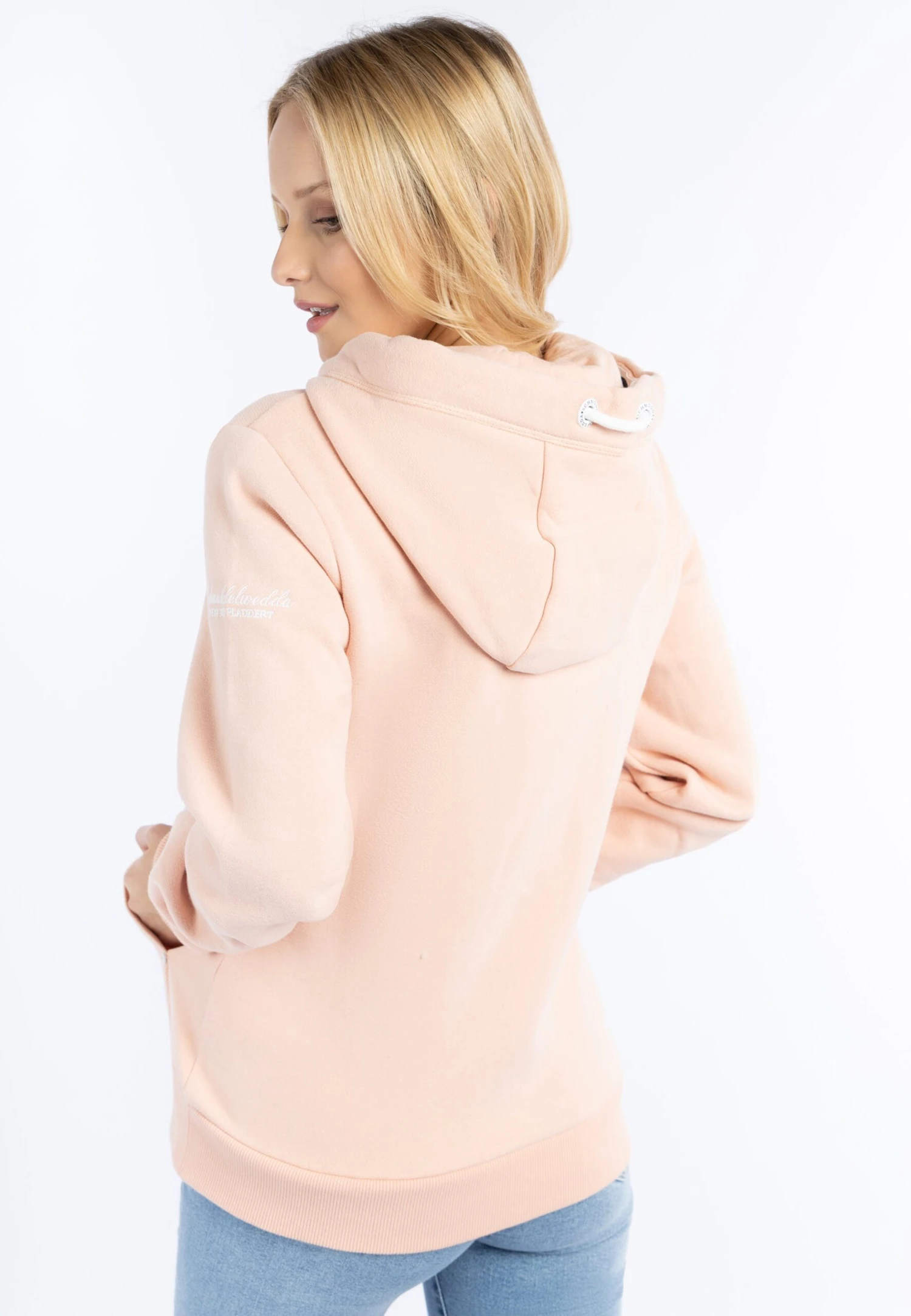 Schmuddelwedda Felpa Con CappuccioPastellpfirsich Donna Felpe WD221J04N-H11 3 Schmuddelwedda Felpa Con CappuccioPastellpfirsich Donna Felpe WD221J04N-H11 - immagine 3