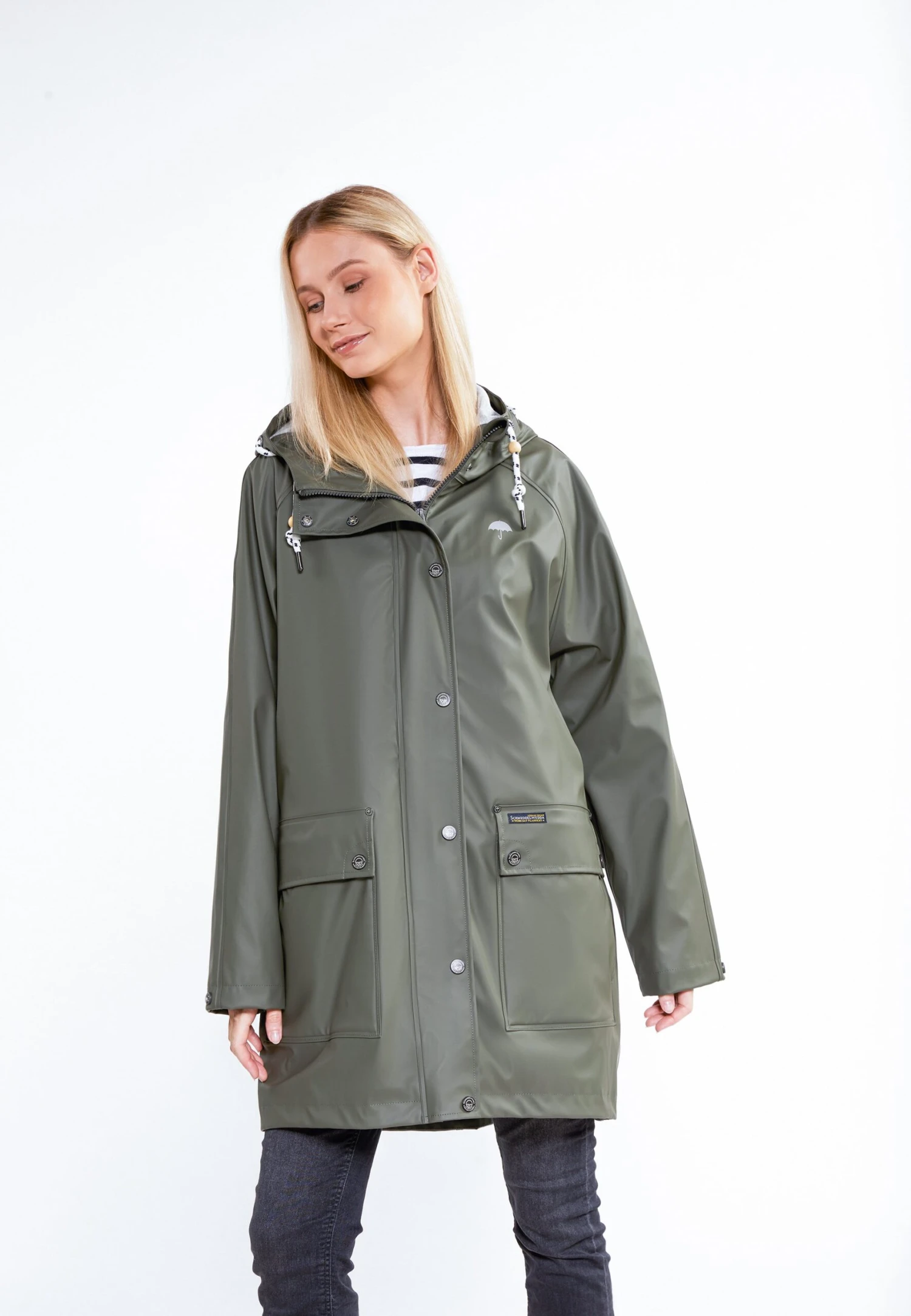 Schmuddelwedda ImpermeabileOliv Donna Cappotti WD221U0OI-M12 1 Schmuddelwedda ImpermeabileOliv Donna Cappotti WD221U0OI-M12