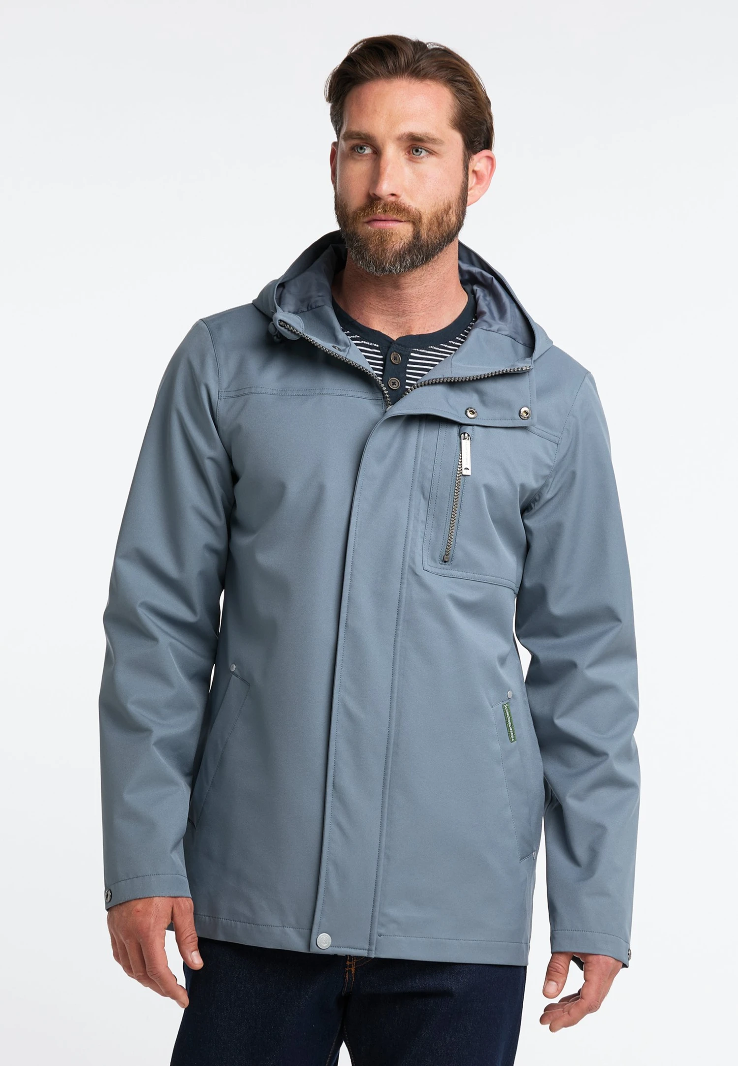 Schmuddelwedda ImpermeabileBlaugrau Uomo Giacche WD222T093-K13 1 Schmuddelwedda ImpermeabileBlaugrau Uomo Giacche WD222T093-K13